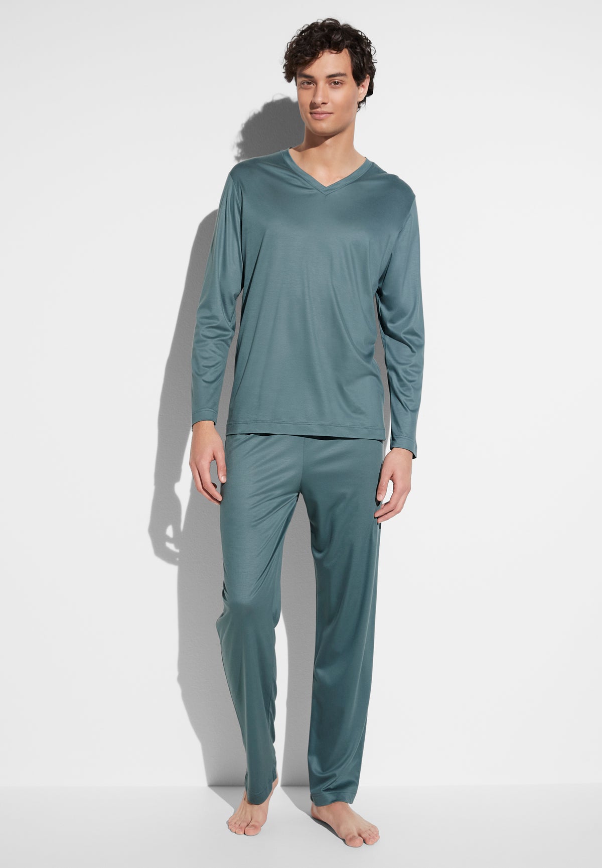 Sustainable Luxury | Pyjama Long - jade