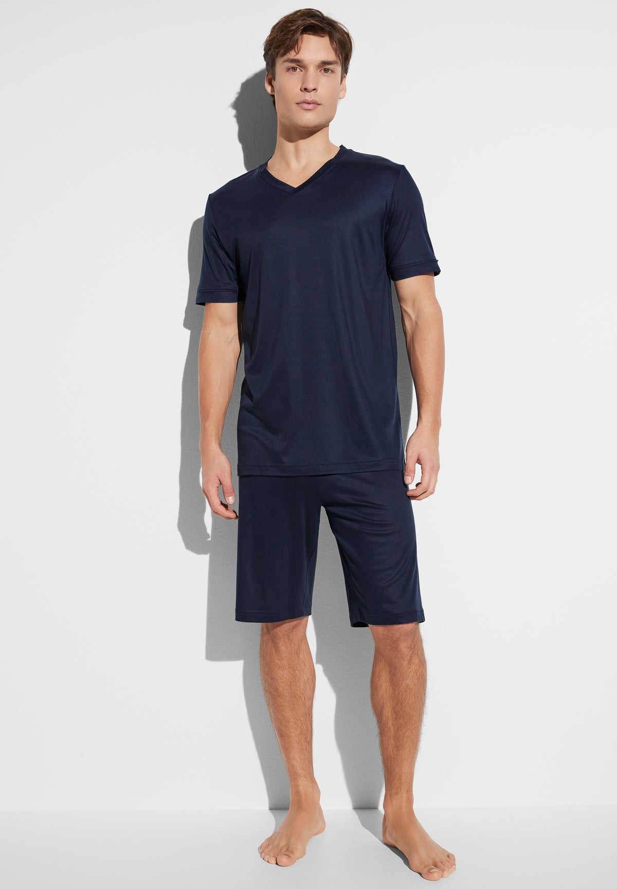 Sustainable Luxury | Pyjama Short - twilight blue