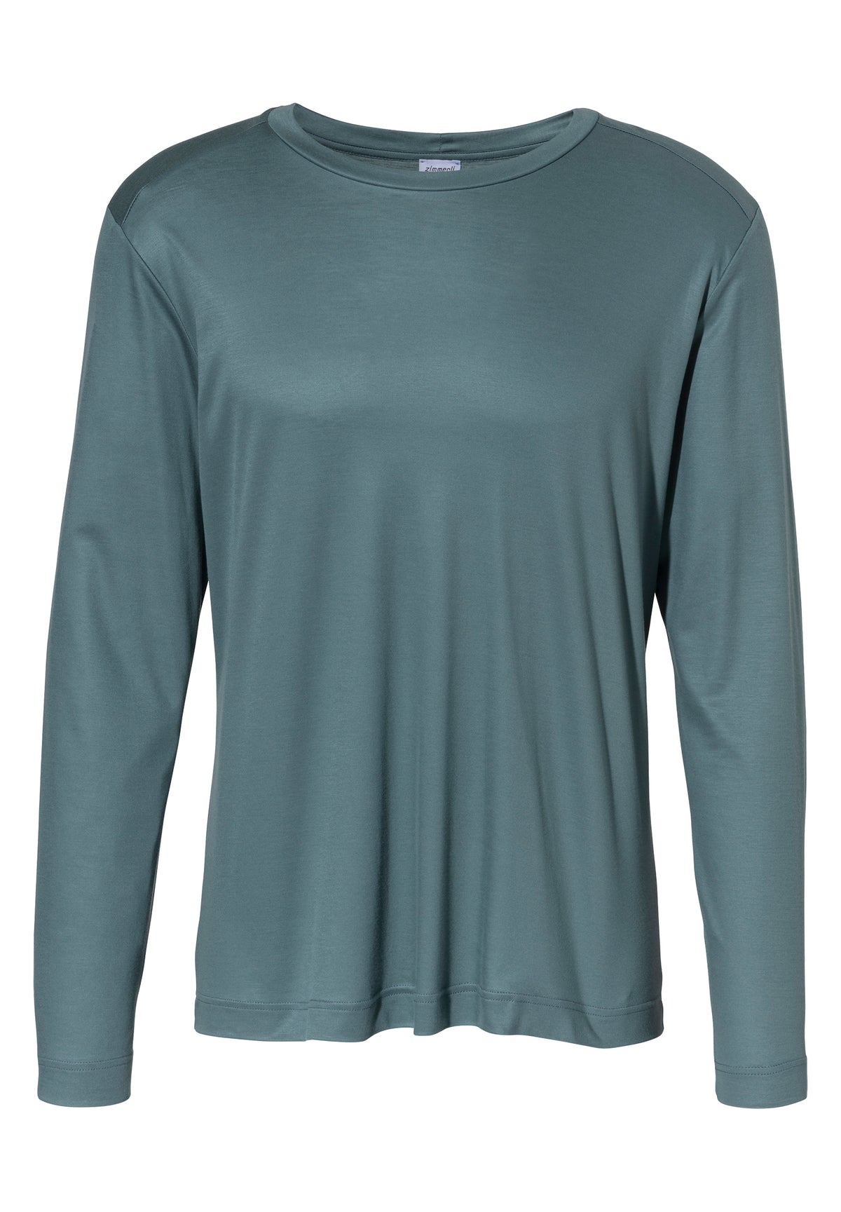 Sustainable Luxury | T-Shirt langarm - jade