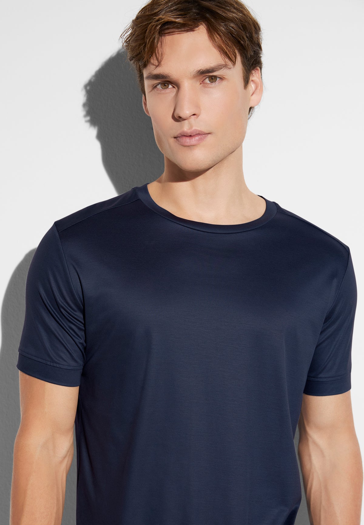 Sustainable Luxury | T-Shirt Short Sleeve - twilight blue