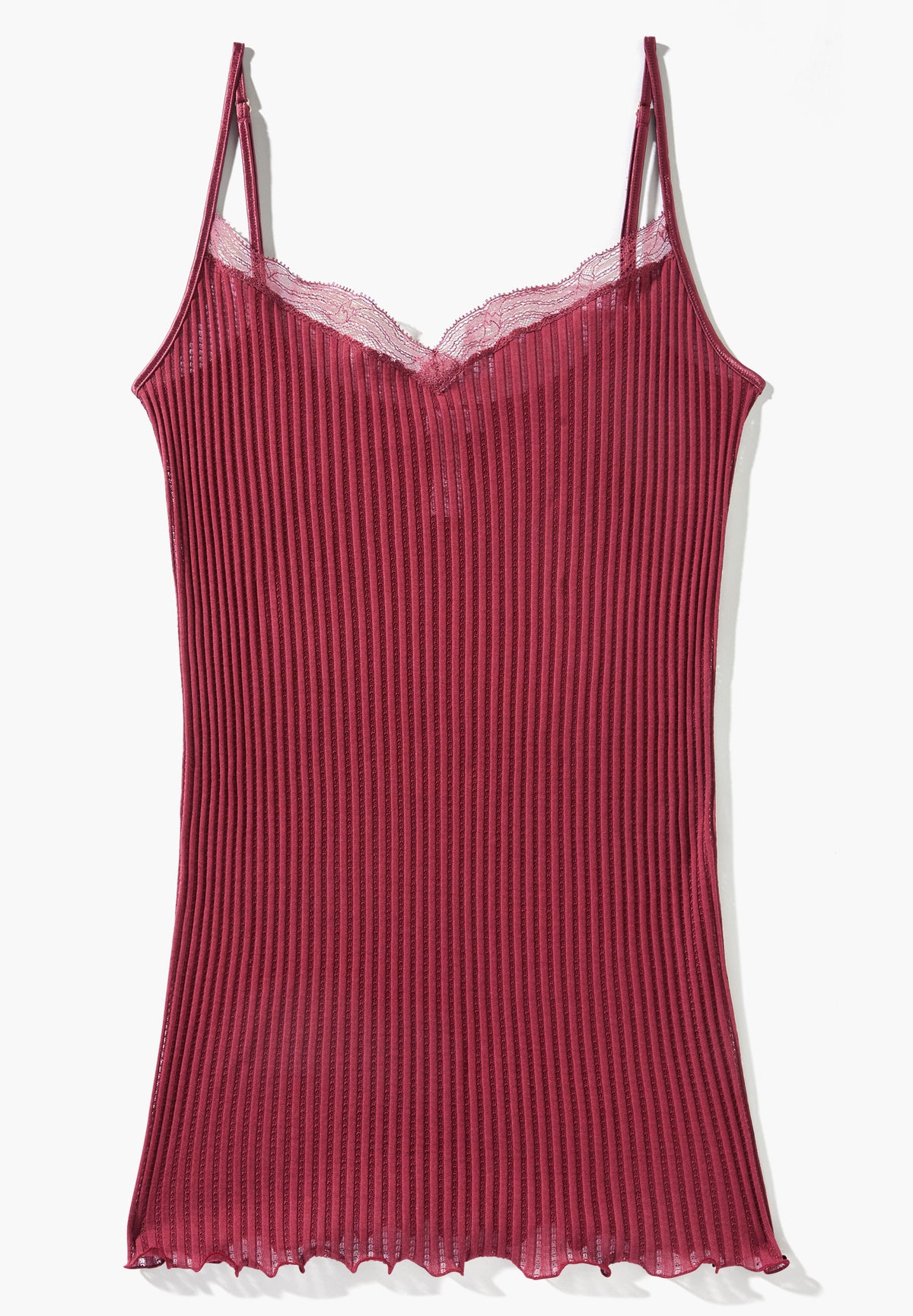 Maude Privé | Spaghetti Top - cranberry