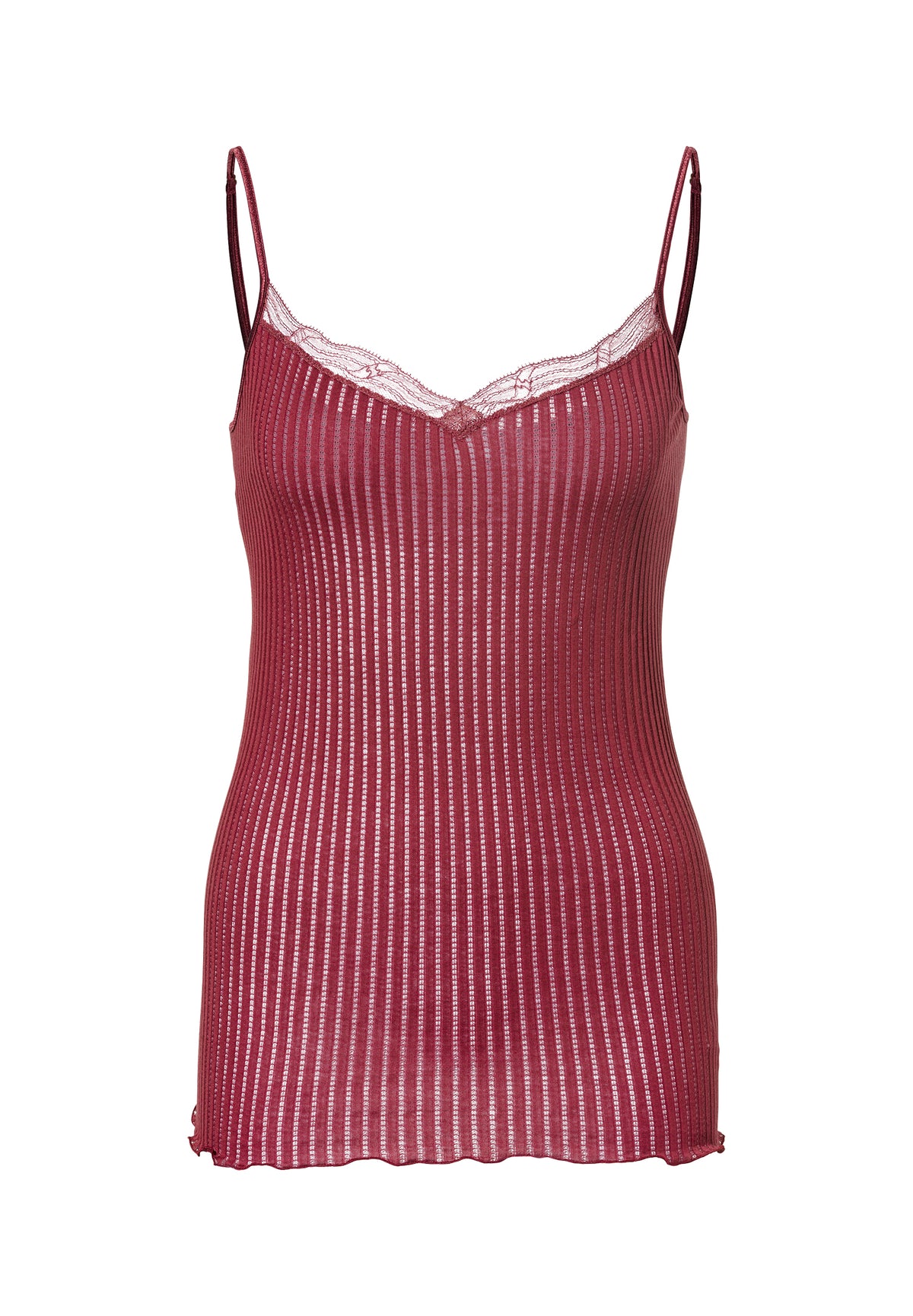 Maude Privé | Spaghetti Top - cranberry