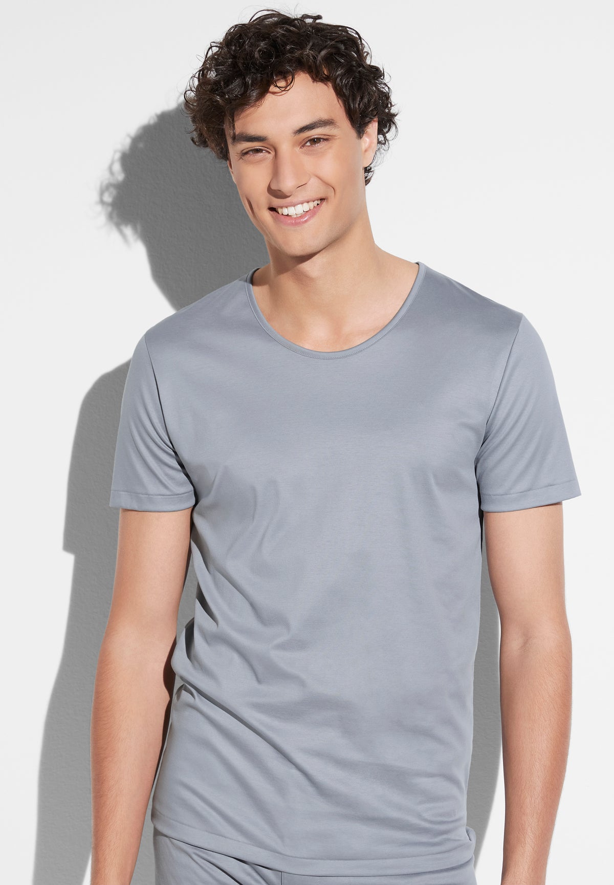 Sea Island | T-Shirt à manches courtes - smoky blue