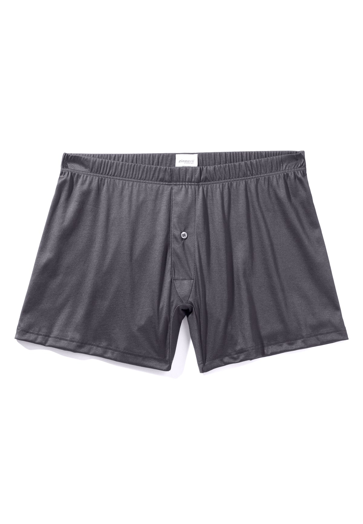 Sea Island | Boxer Shorts, open fly - dark grey