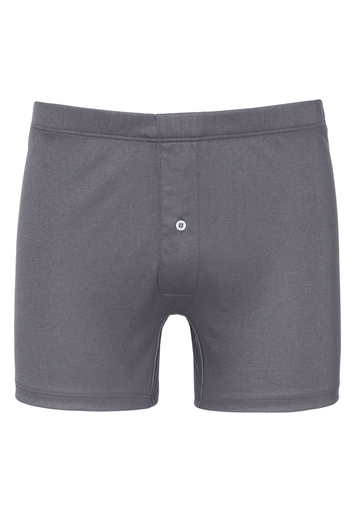 Sea Island | Boxer Shorts, open fly - dark grey