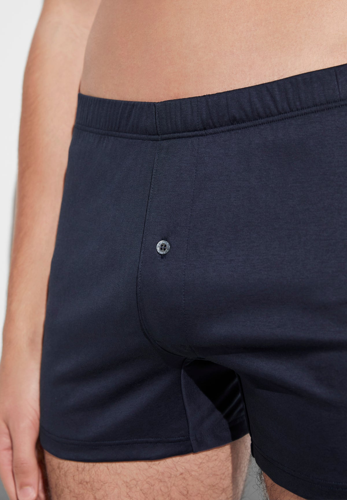 Sea Island | Boxer avec ouverture - navy