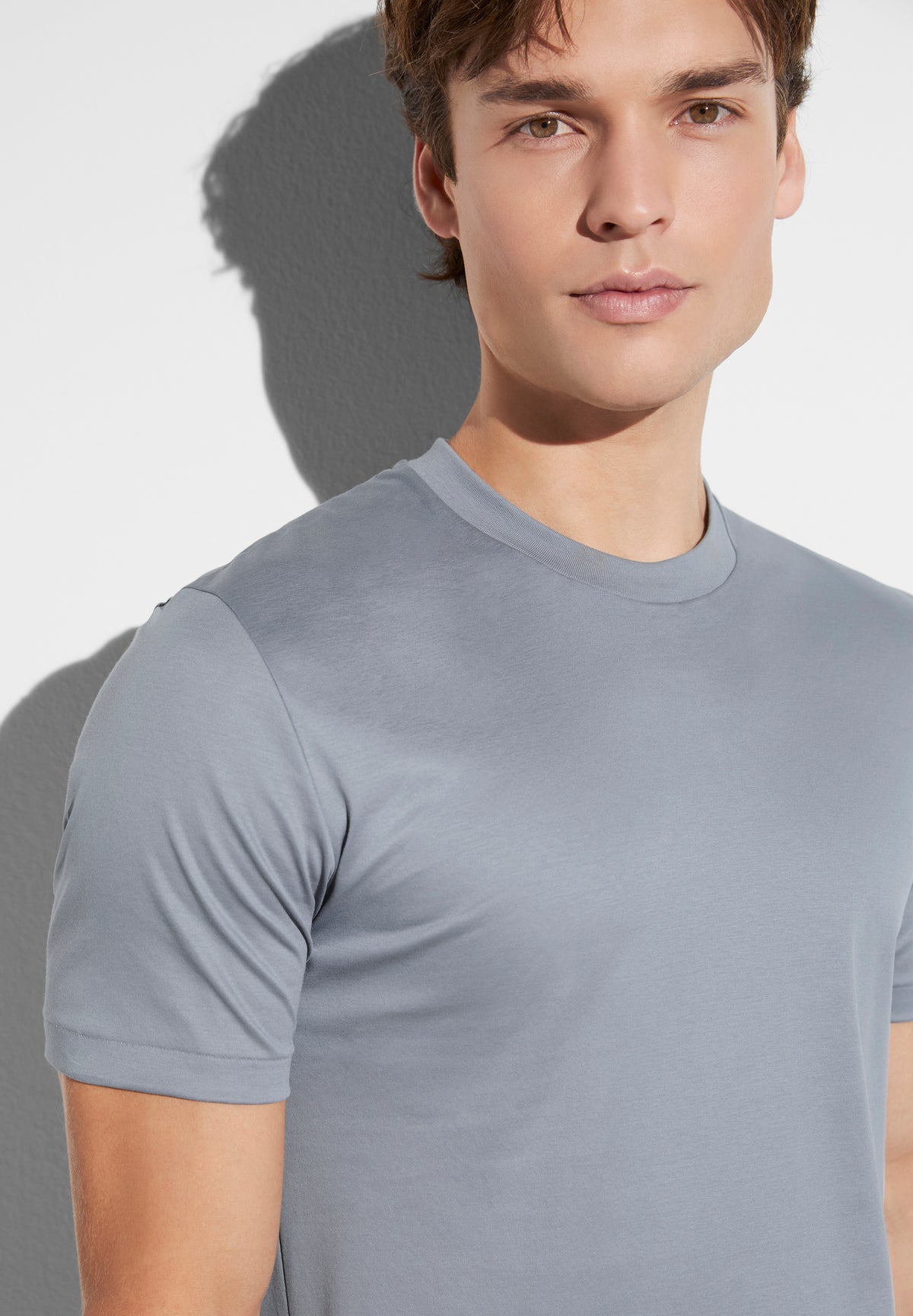 Sea Island | T-Shirt Short Sleeve - smoky blue