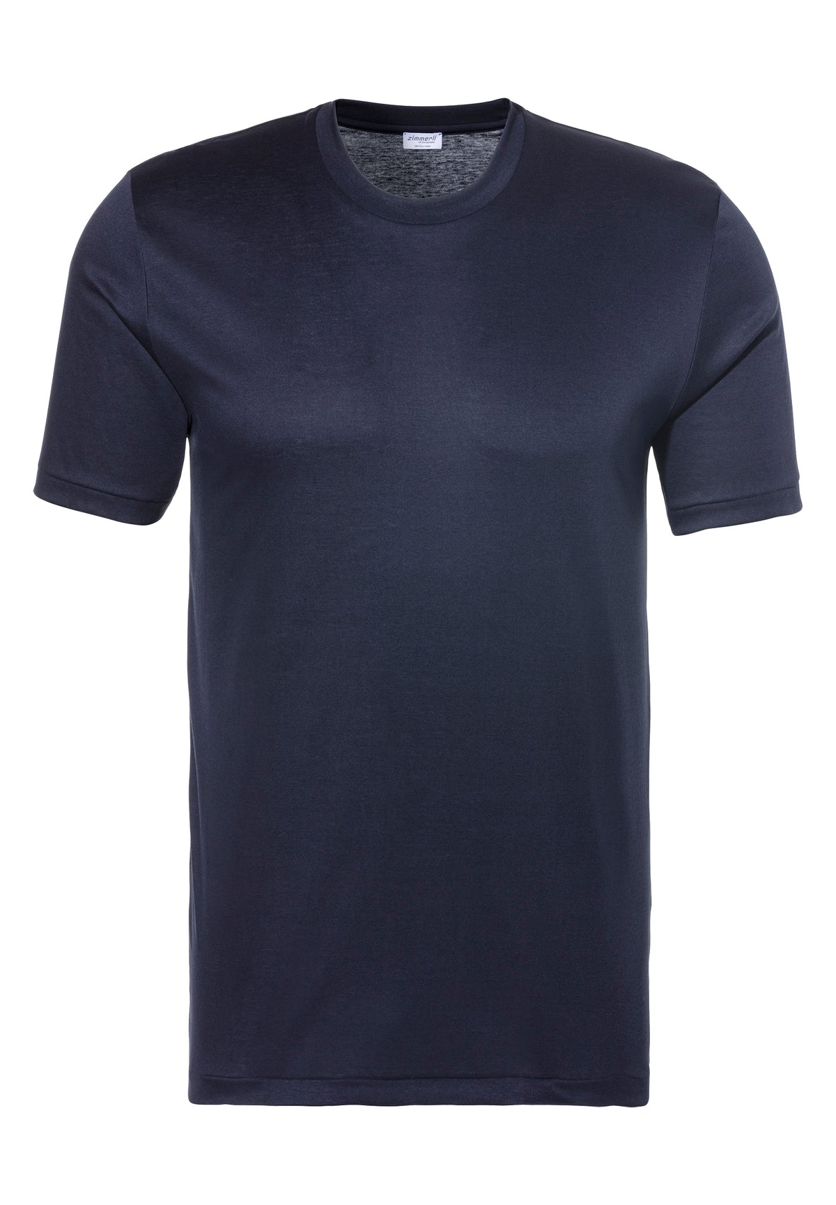 Sea Island | T-Shirt à manches courtes, col rond - navy