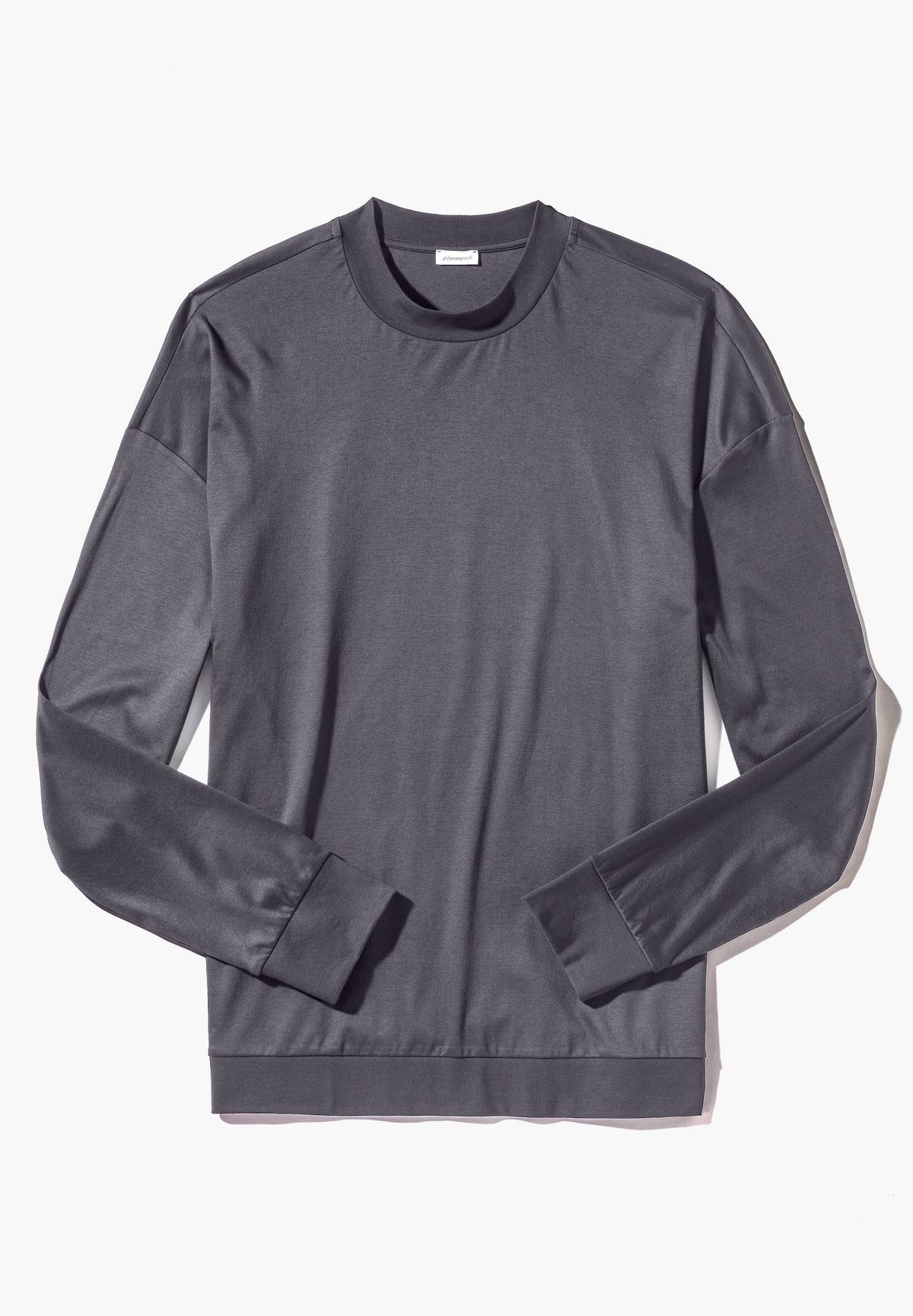 Sea Island | T-Shirt Long Sleeve - dark grey