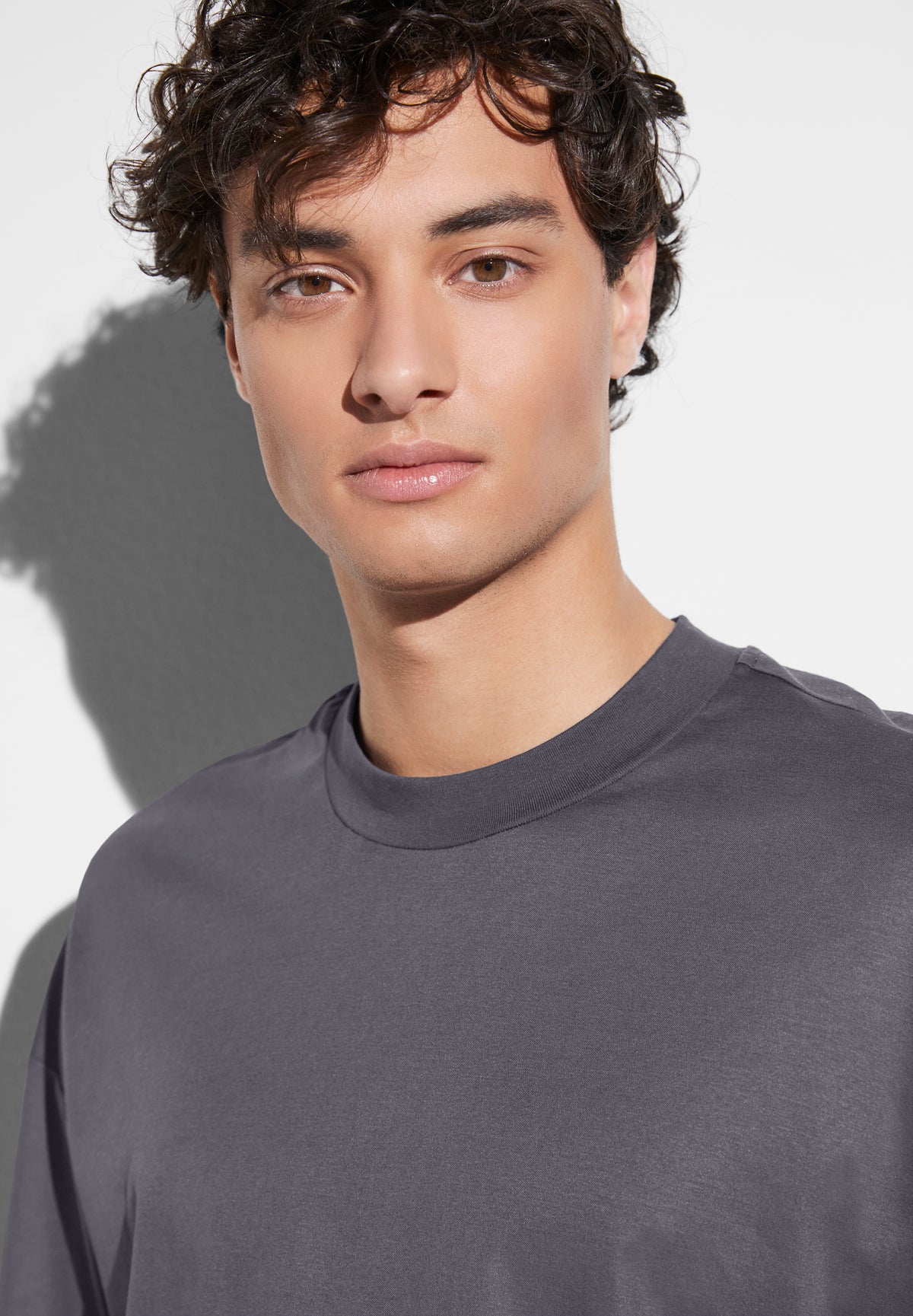 Sea Island | T-Shirt langarm - dark grey