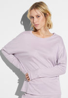 Sea Island | T-Shirt Long Sleeve - lilac