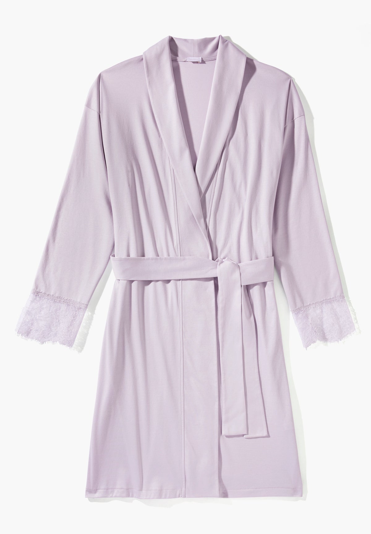 Sea Island | Morgenmantel kurz - lilac