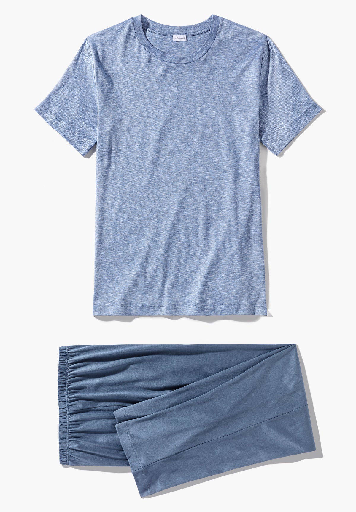 Filodiscozia | Pyjama Long Short Sleeve - blue