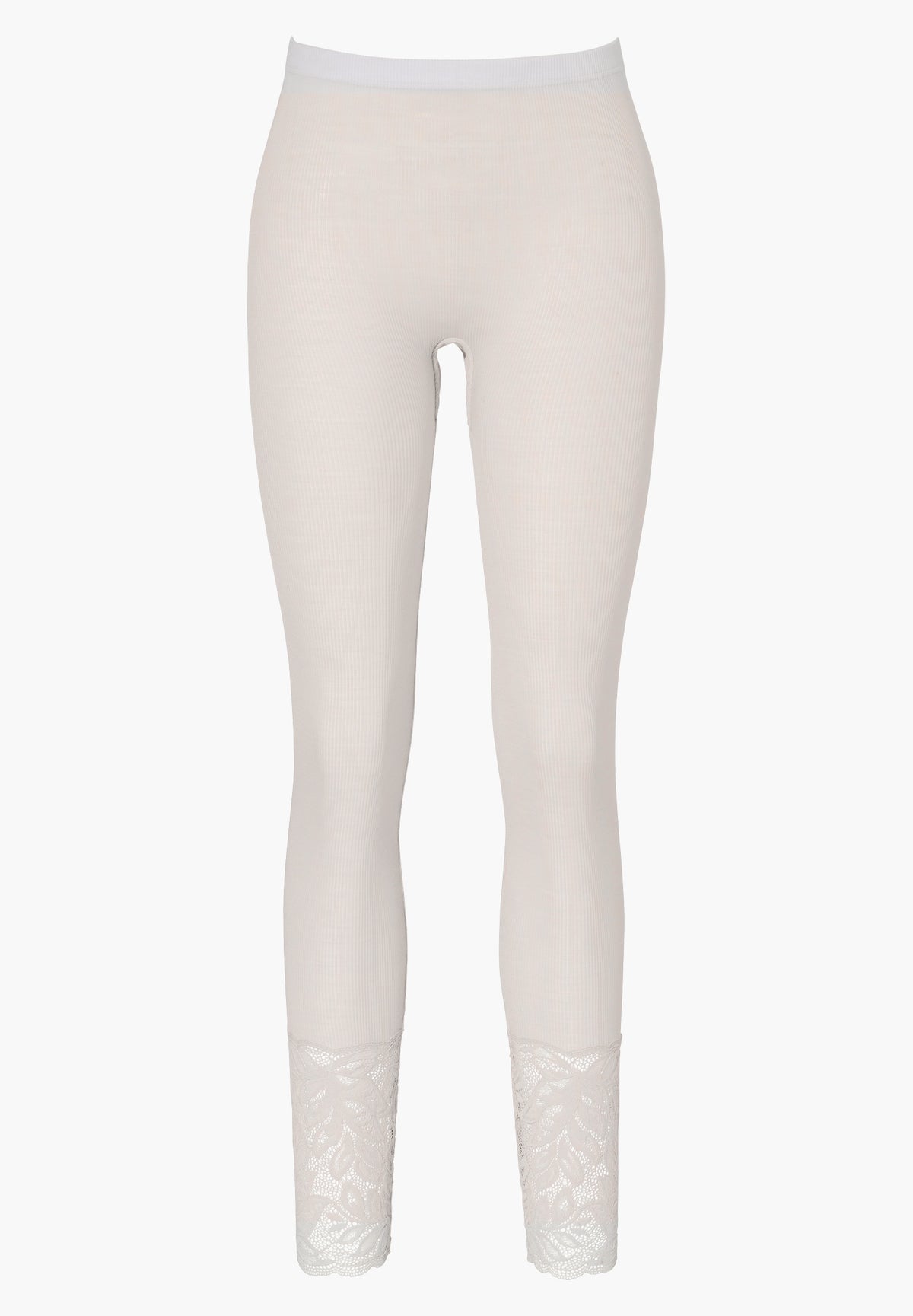 Wool &amp; Silk | Leggings - dove