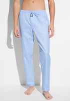 Sea Island Woven | Pants Long - blue