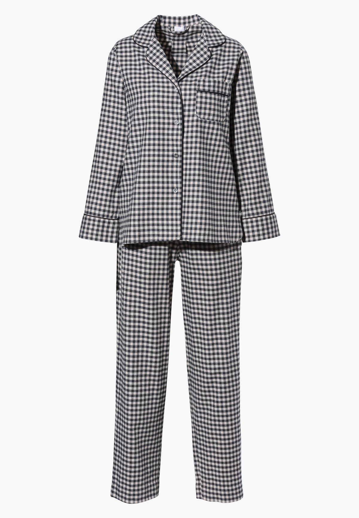 Cozy Flannel | Pyjama longues - oat check