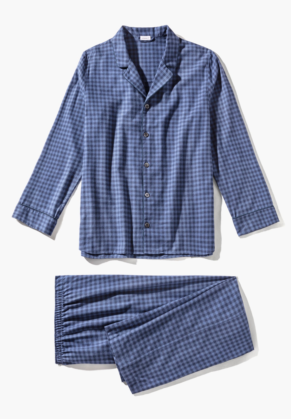 Cozy Flannel | Pyjama Long - blue check