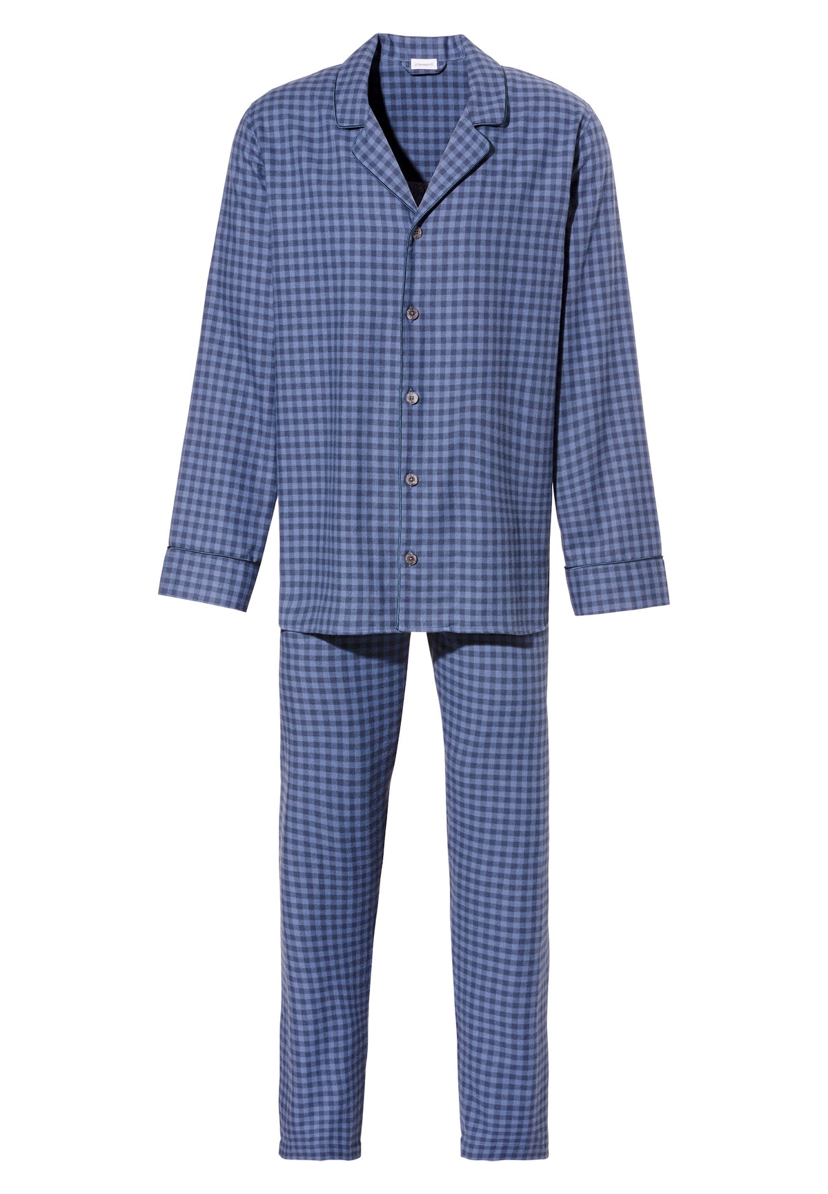 Cozy Flannel | Pyjama Long - blue check