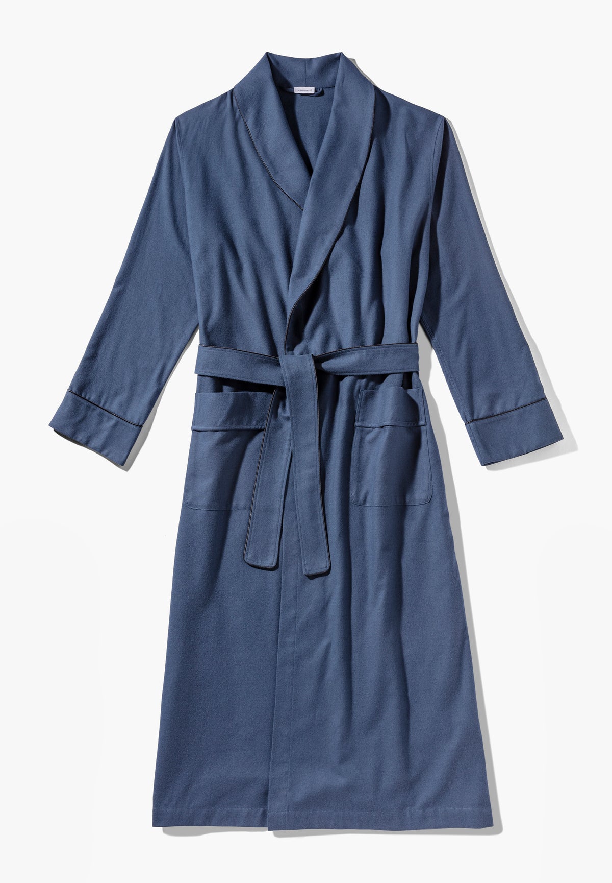 Cozy Flannel | Robe Long - navy