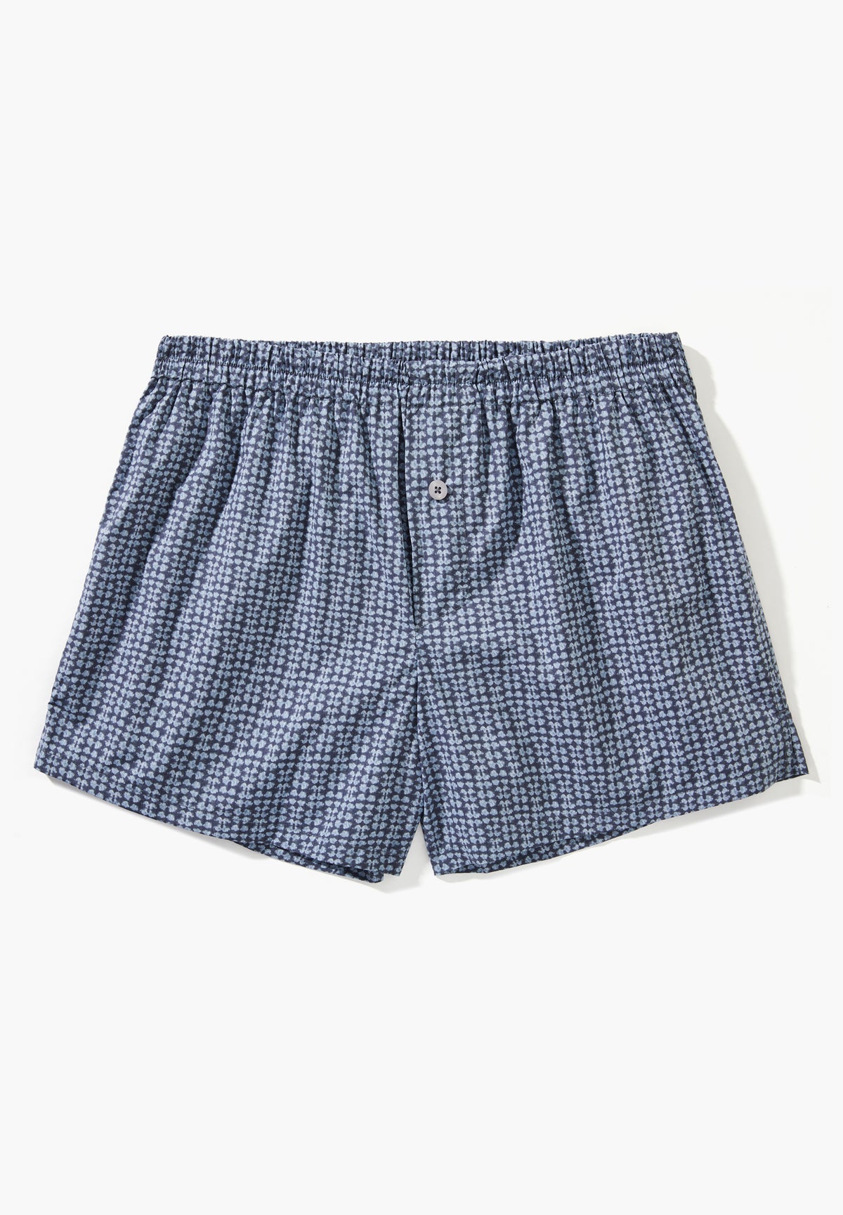 Cotton Poplin Print | Boxer Shorts - mini geo batic