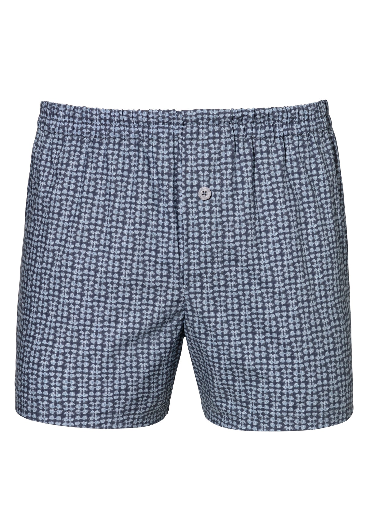 Cotton Poplin Print | Boxer Shorts - mini geo batic