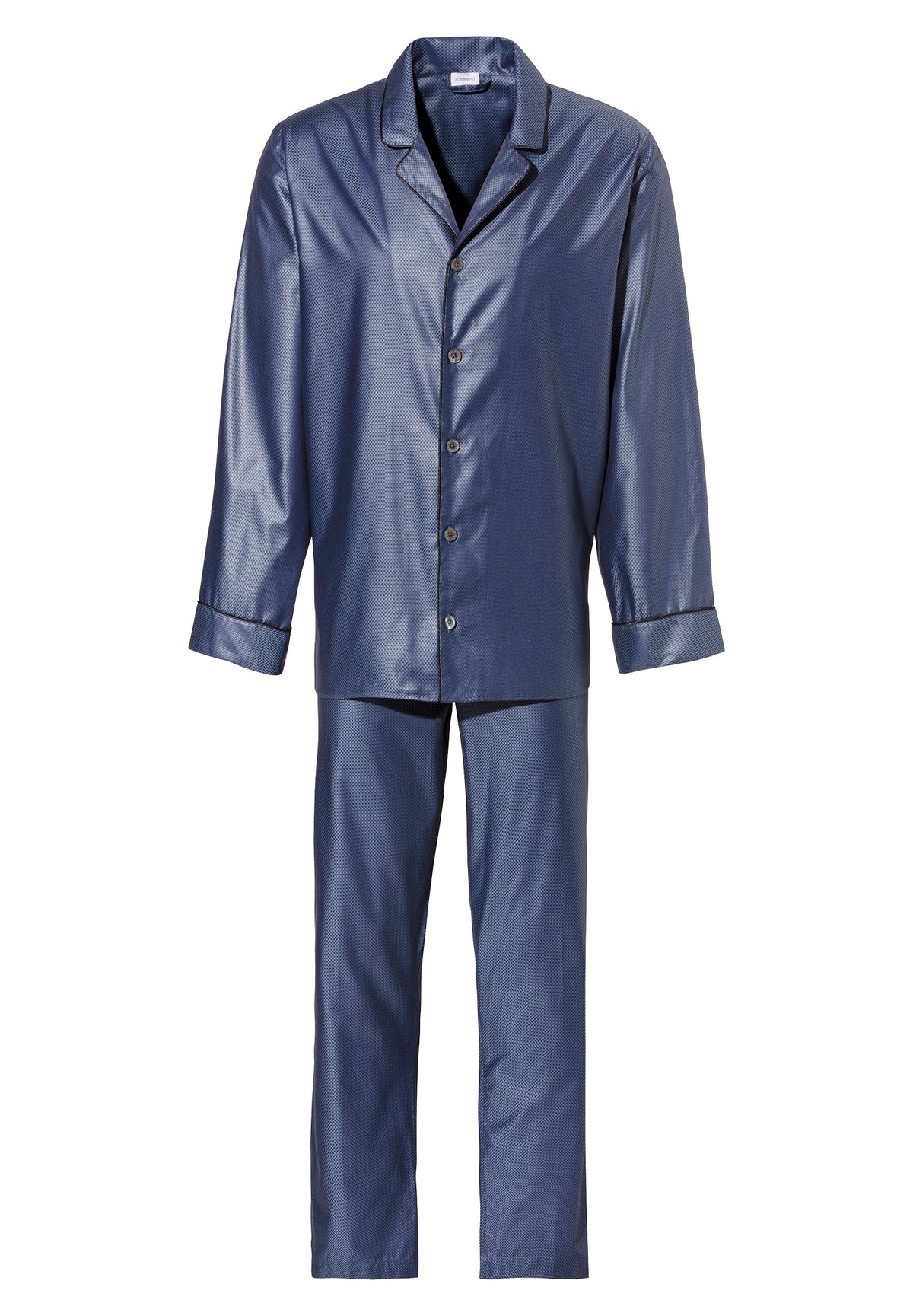 Luxury Jacquard | Pyjama lang - dark blue