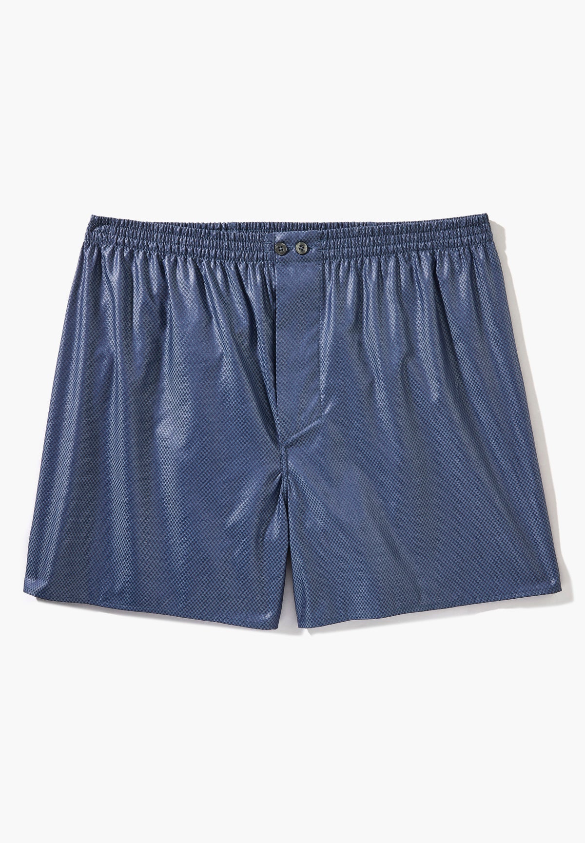 Luxury Jacquard | Boxer Shorts - dark blue