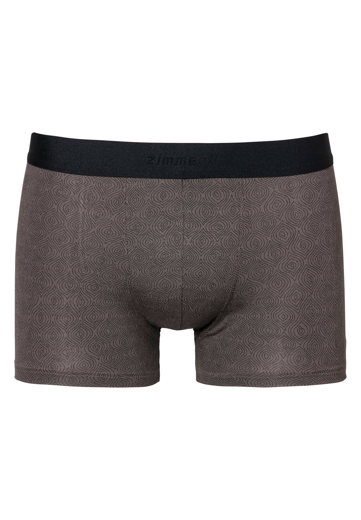 Pureness Print | Boxer Trunk - linear geo brown