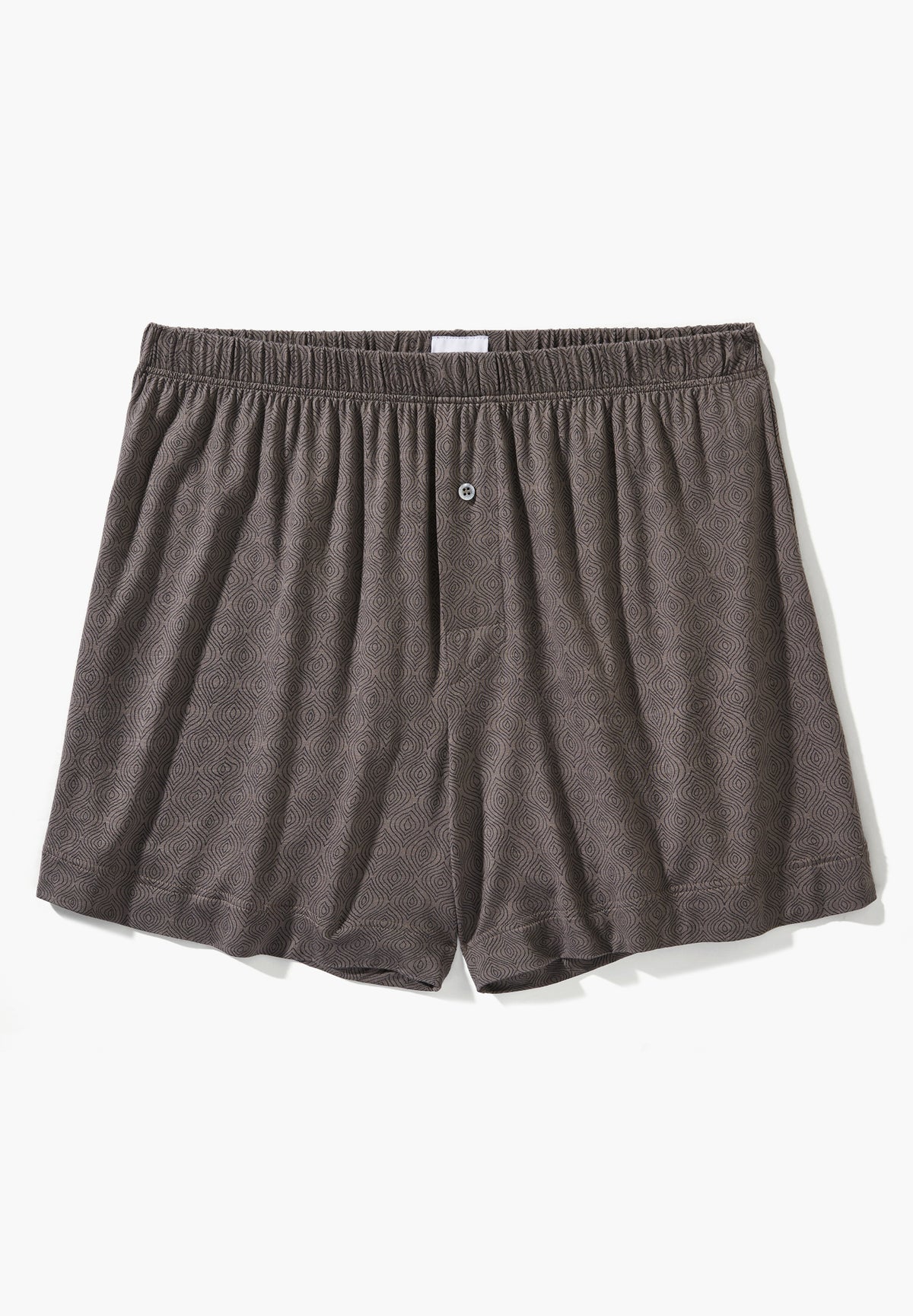 Pureness Print | Boxer Briefs - linear geo brown