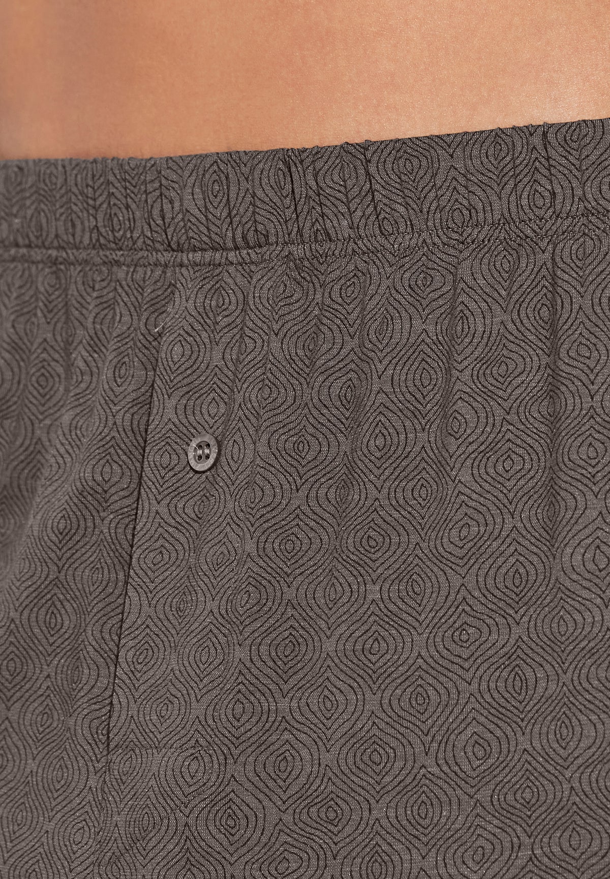 Pureness Print | Boxer Briefs - linear geo brown