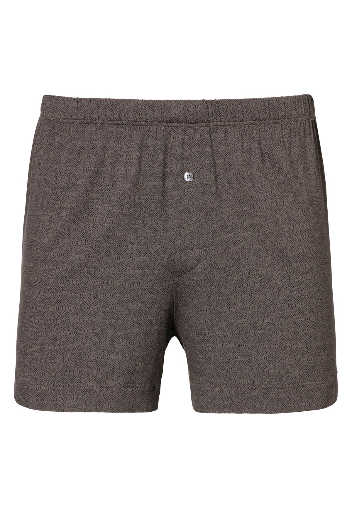 Pureness Print | Boxer - linear geo brown