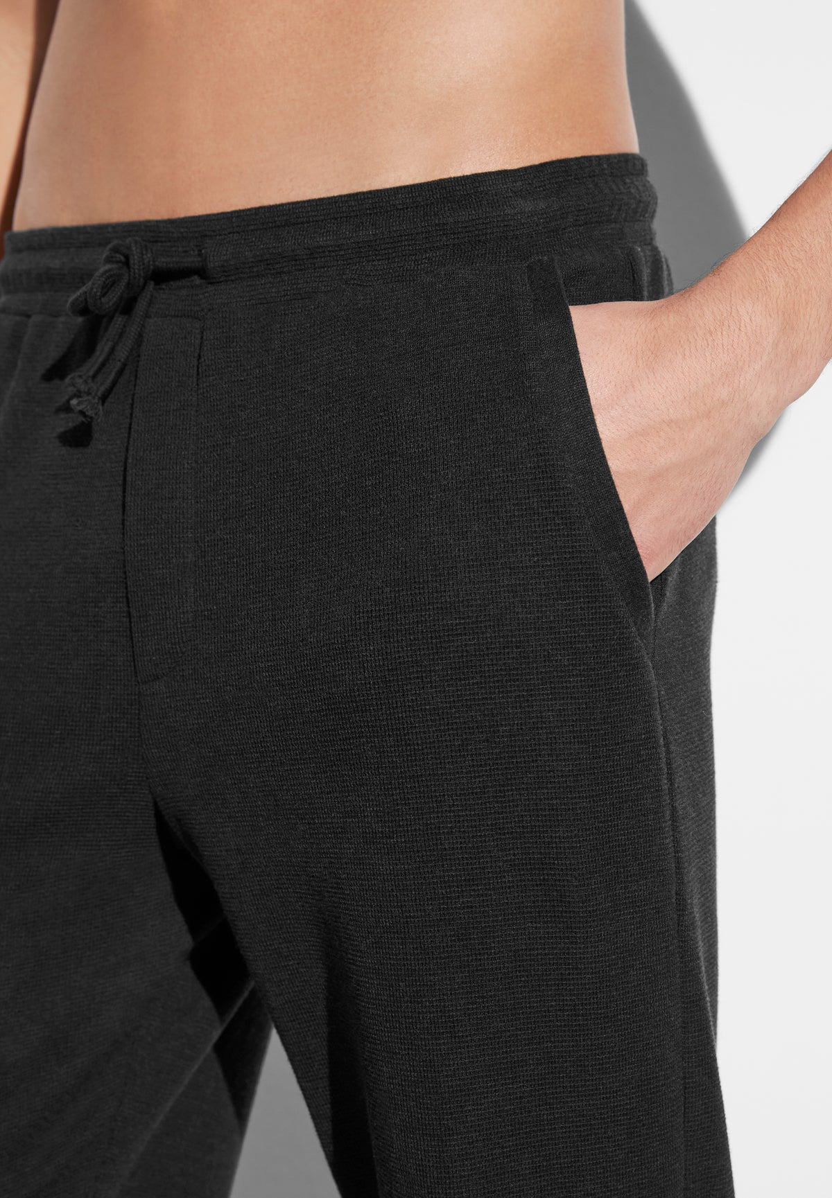 Winter Lounge | Pantalon - nearly black