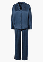 Luxury Silk | Pyjama Long - midnight navy