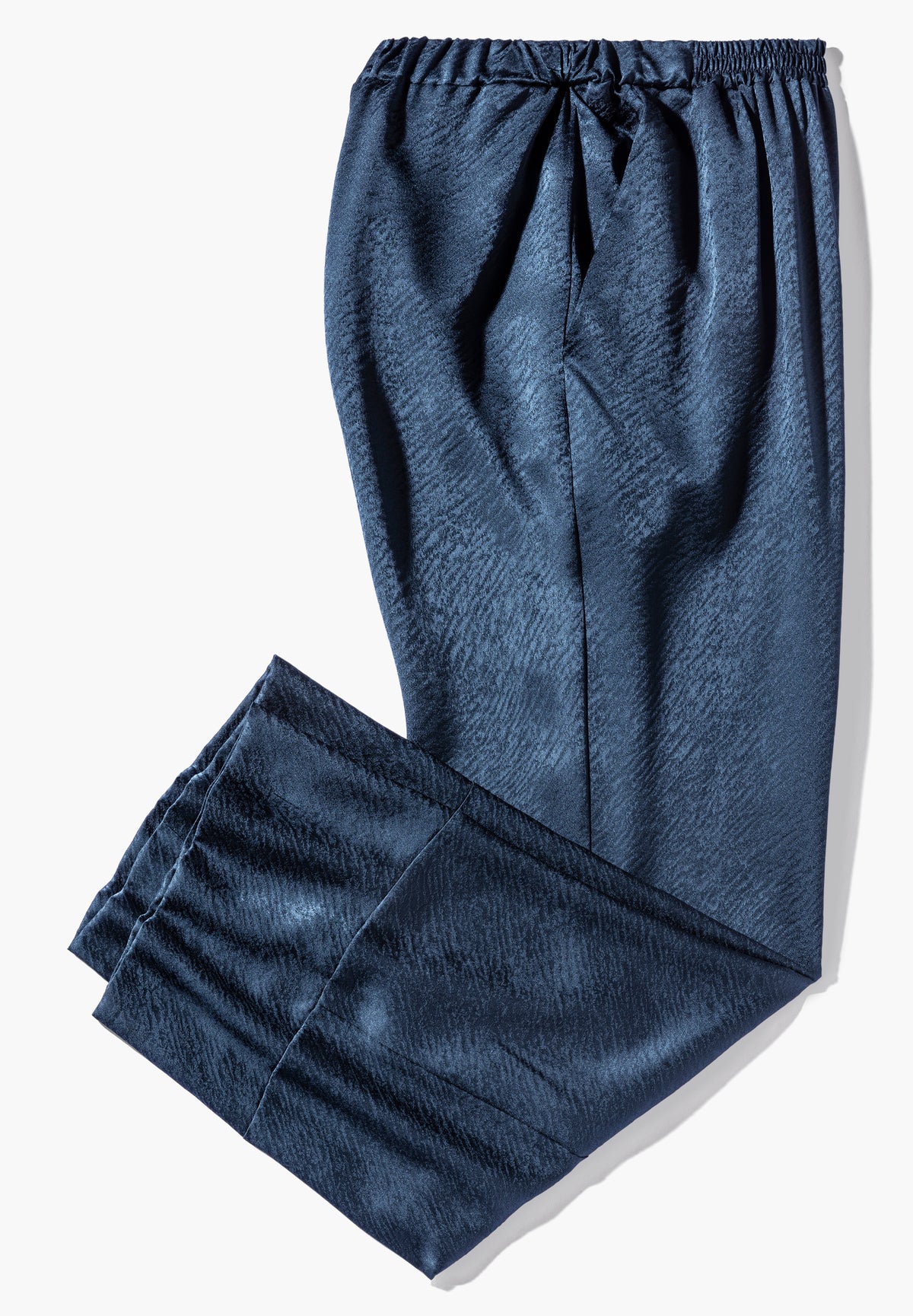 Luxury Silk | Pants Long - midnight navy