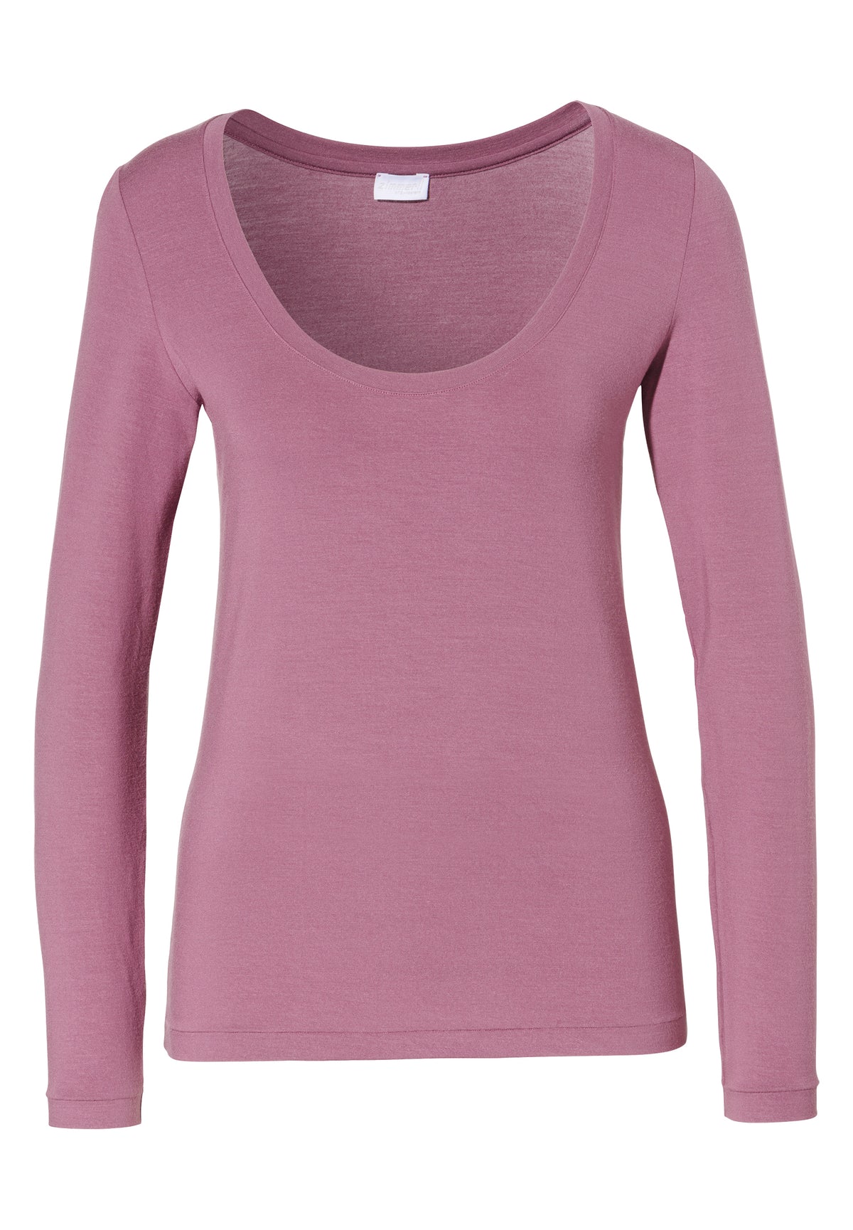 Pureness | T-Shirt Long Sleeve - mulberry