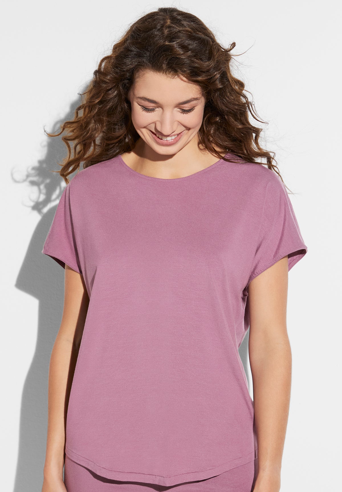 Pureness | T-Shirt kurzarm - mulberry