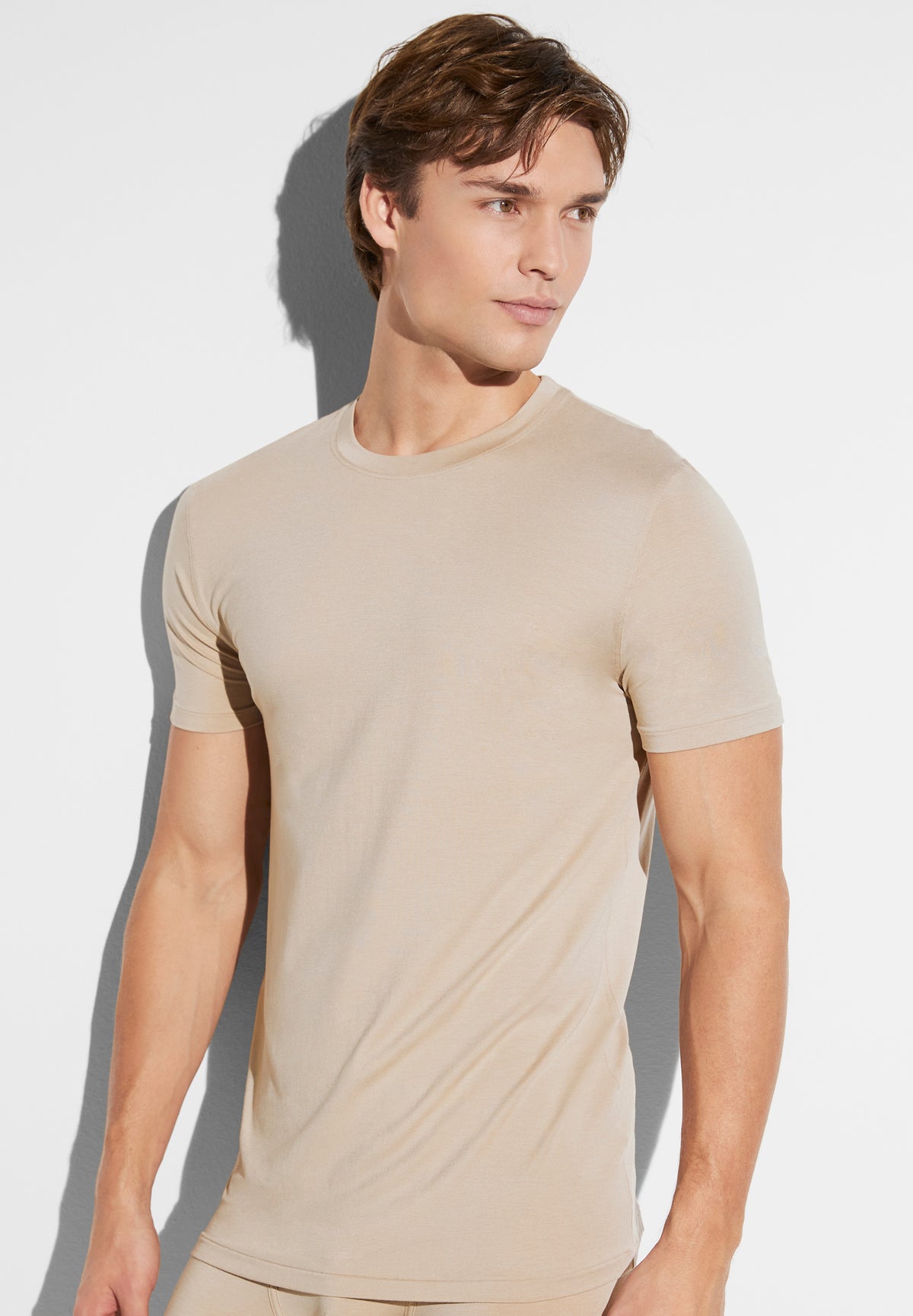 Cozy Comfort | T-Shirt Short Sleeve - travertin