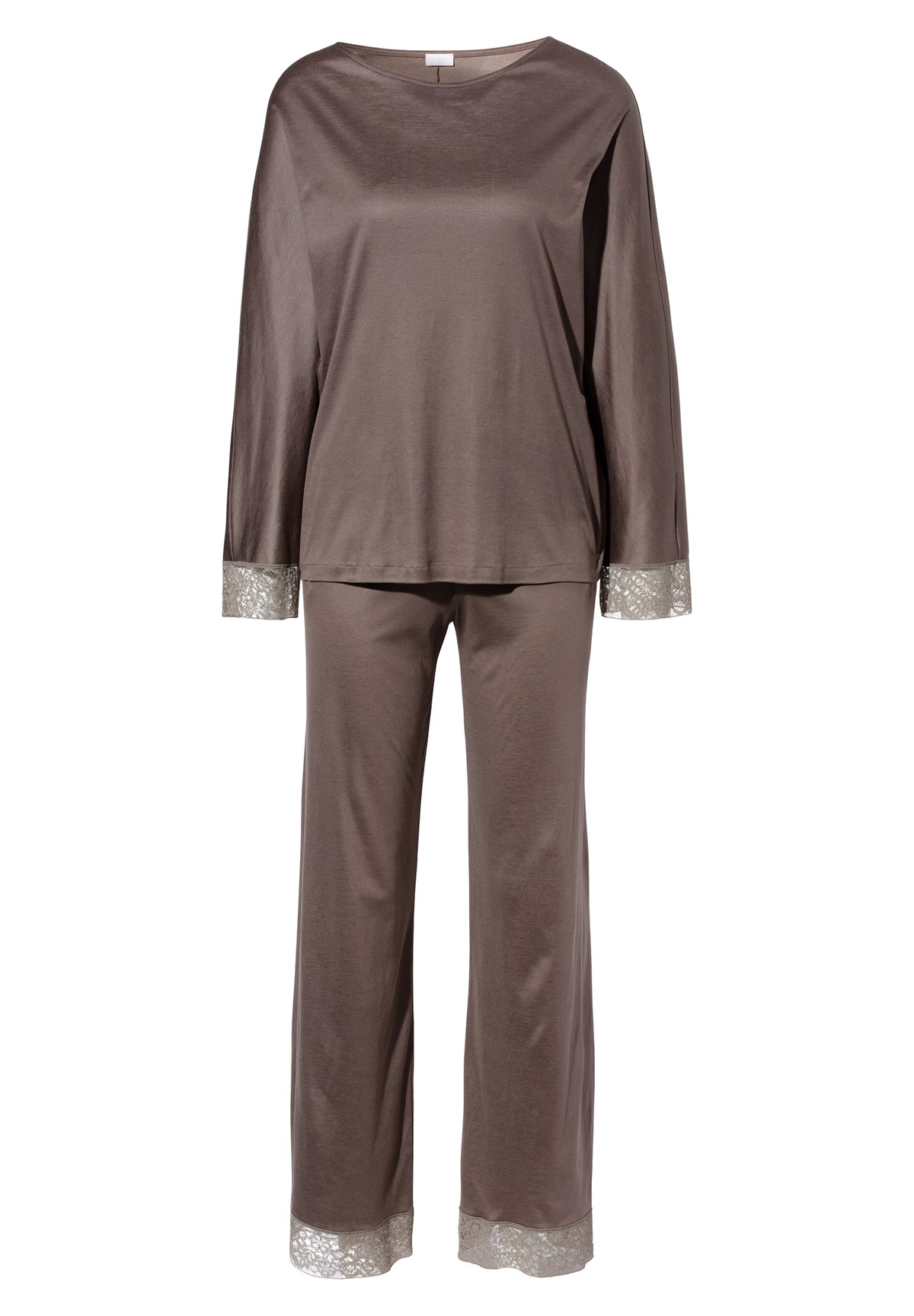 Silk Dreams | Pyjama longues - olive brown