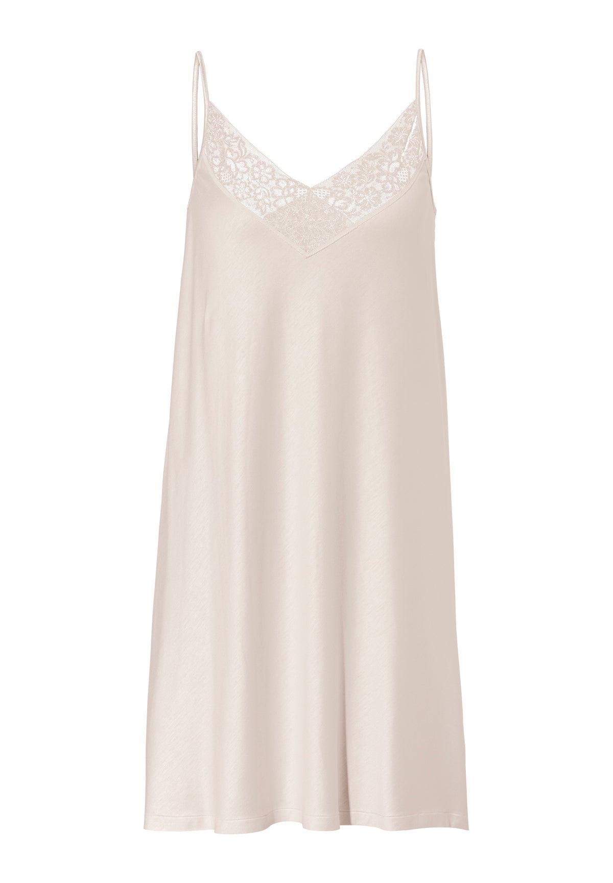 Silk Dreams | Chemise de nuit bretelles spaghetti - vanilla