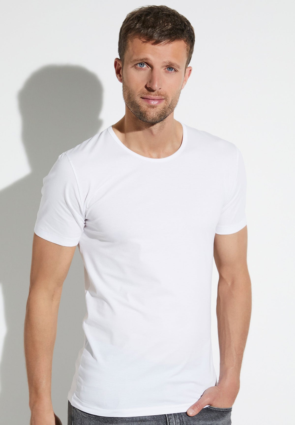 Pure Comfort | T-Shirt à manches courtes - white