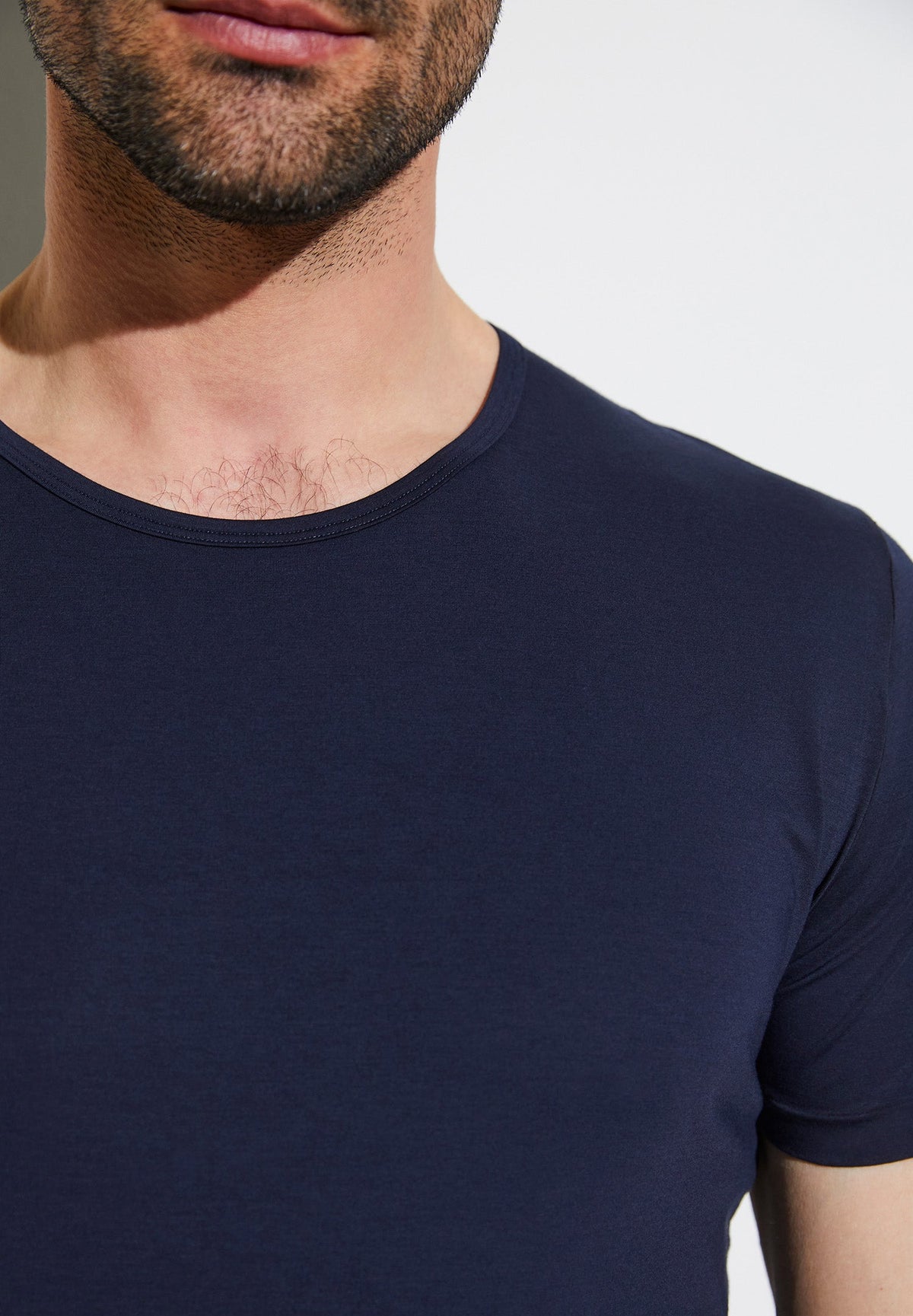 Pure Comfort | T-Shirt kurzarm - navy