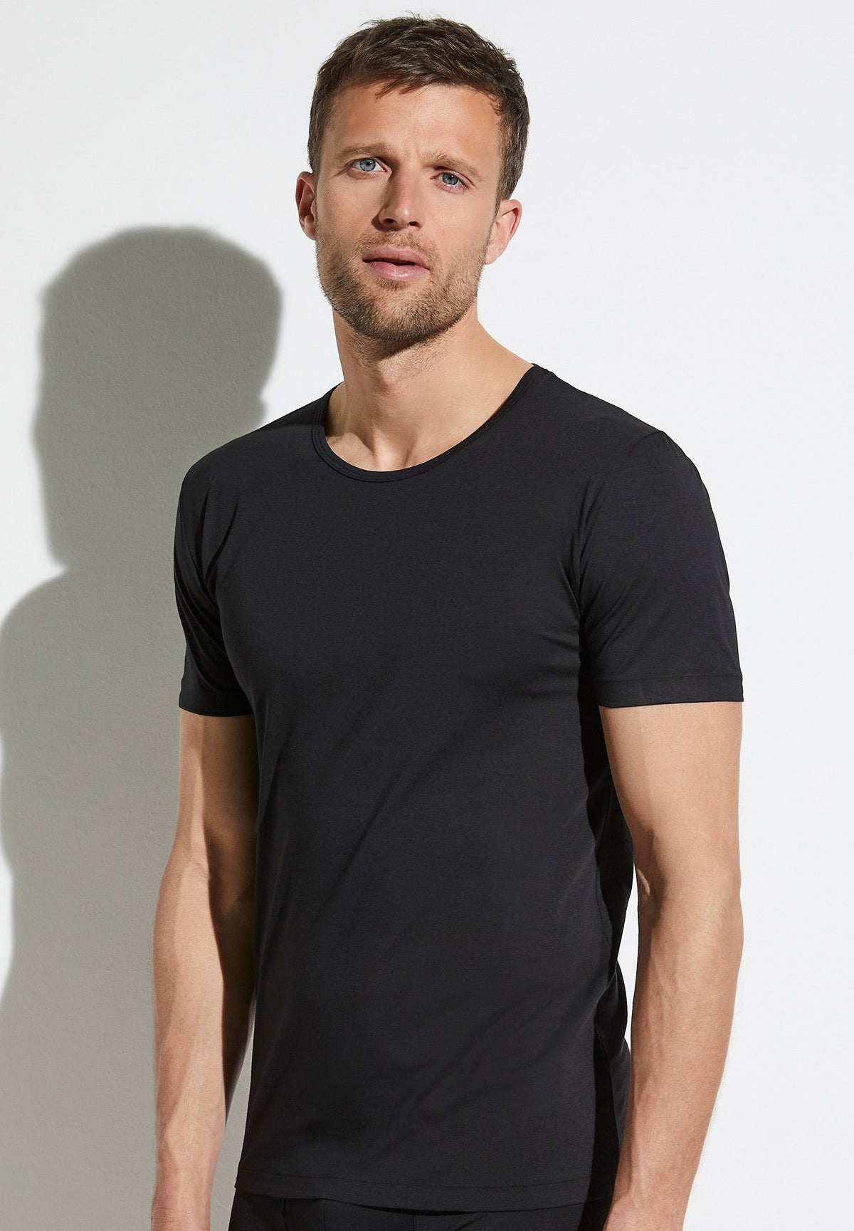 Pure Comfort | T-Shirt kurzarm - black