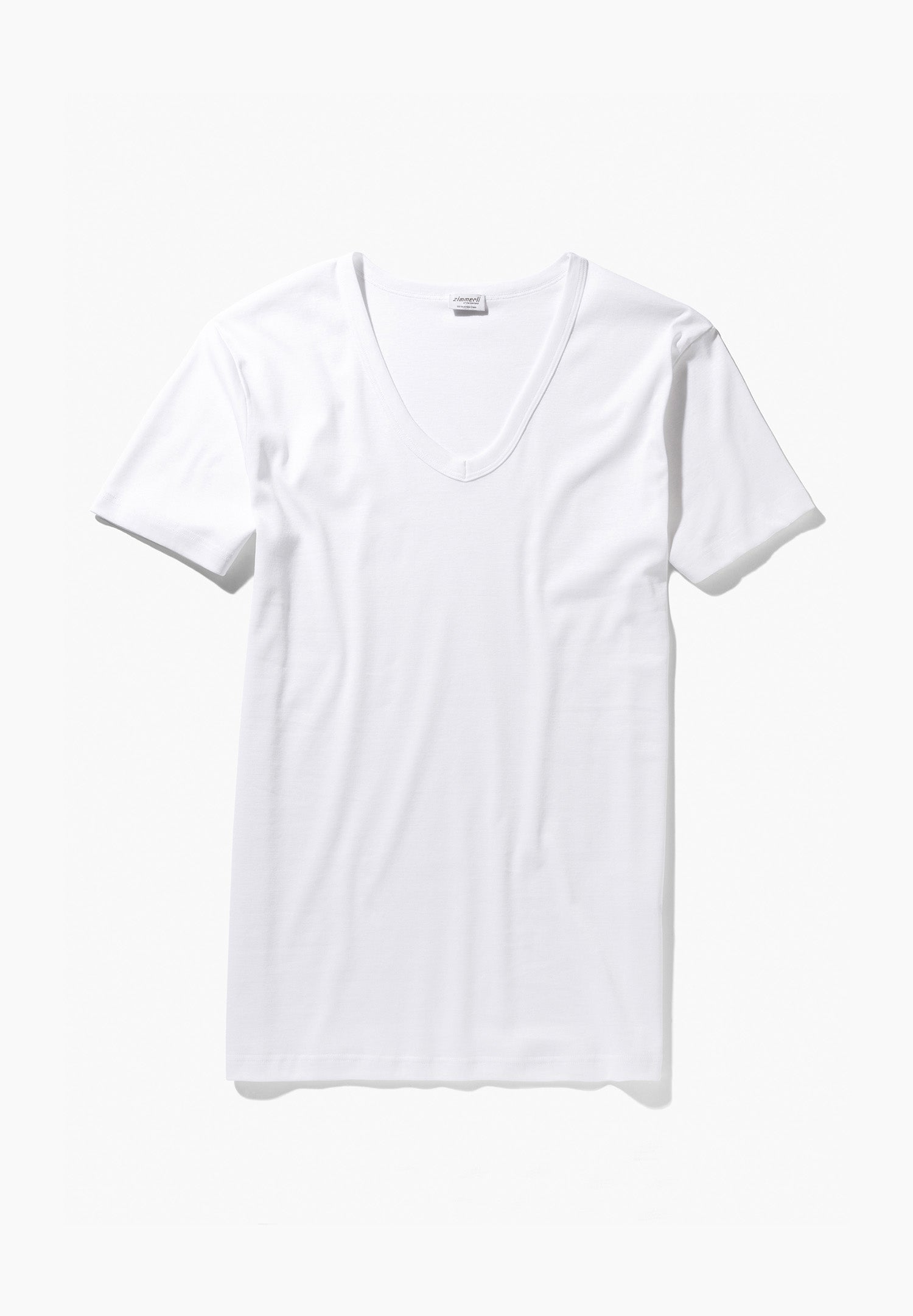 Men's Basel Short Sleeve V-Neck T-Shirt White