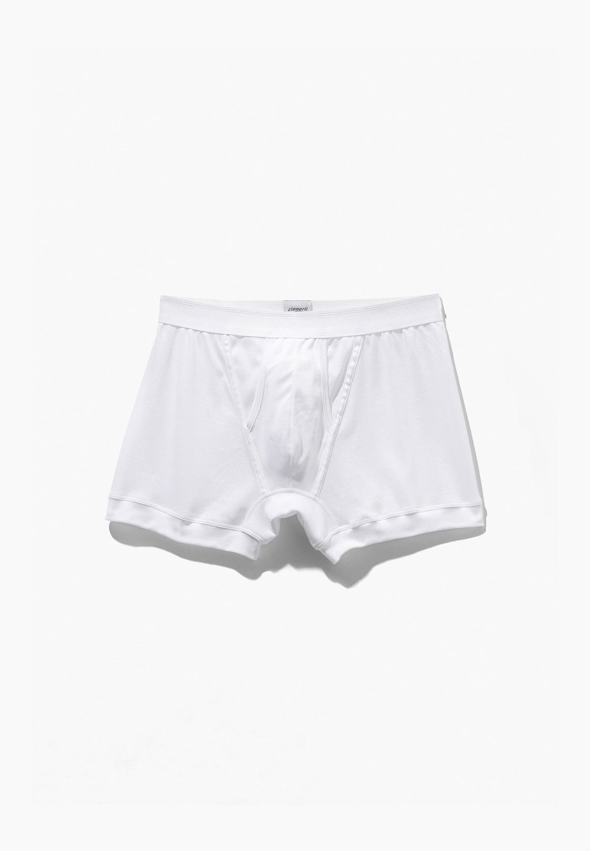 Business Class | Boxer Brief, mit Eingriff - weiss