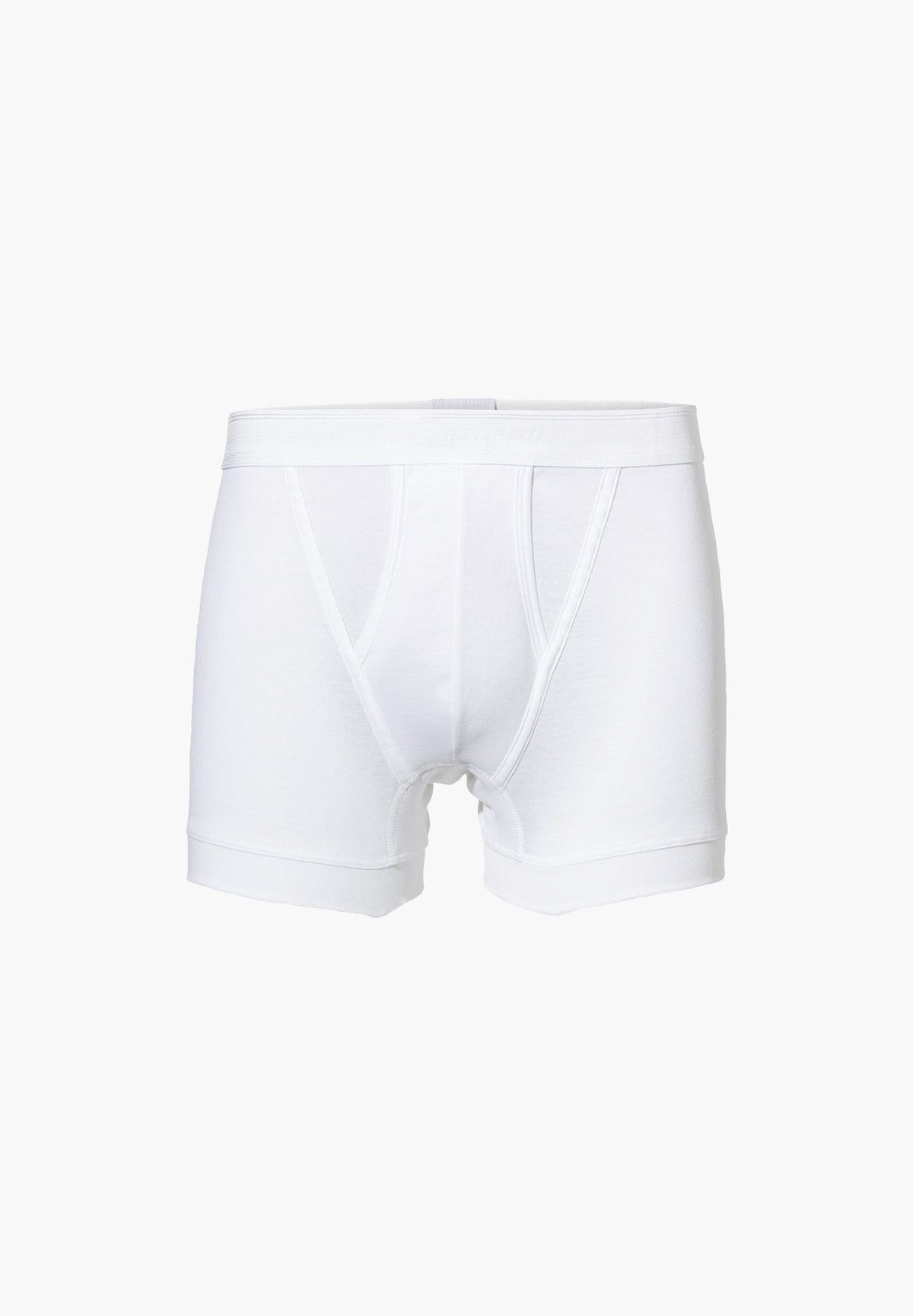 Business Class | Boxer Brief, open fly - white