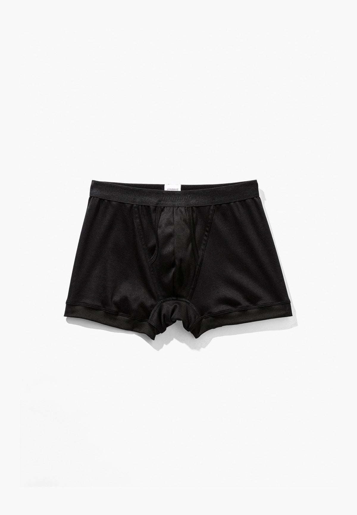 Business Class | Boxer Brief, open fly - black