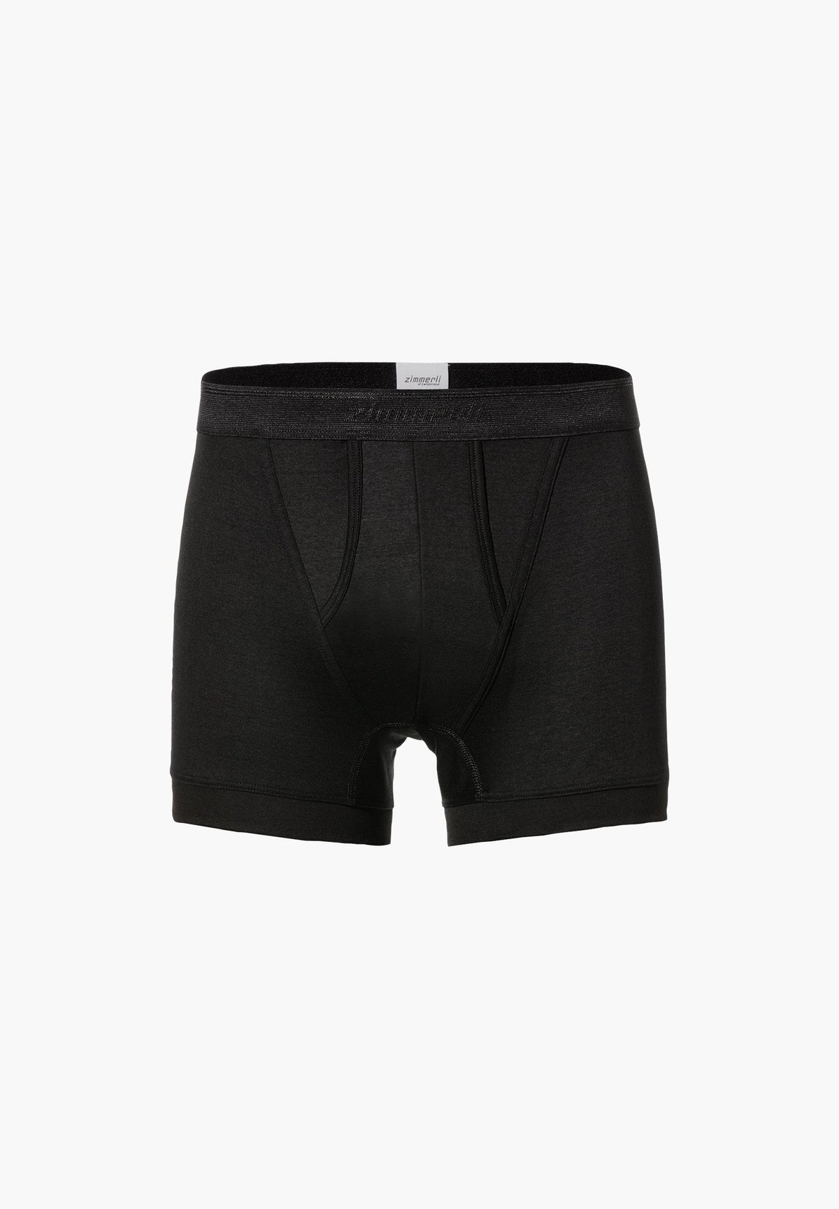 Business Class | Boxer Brief, mit Eingriff - schwarz