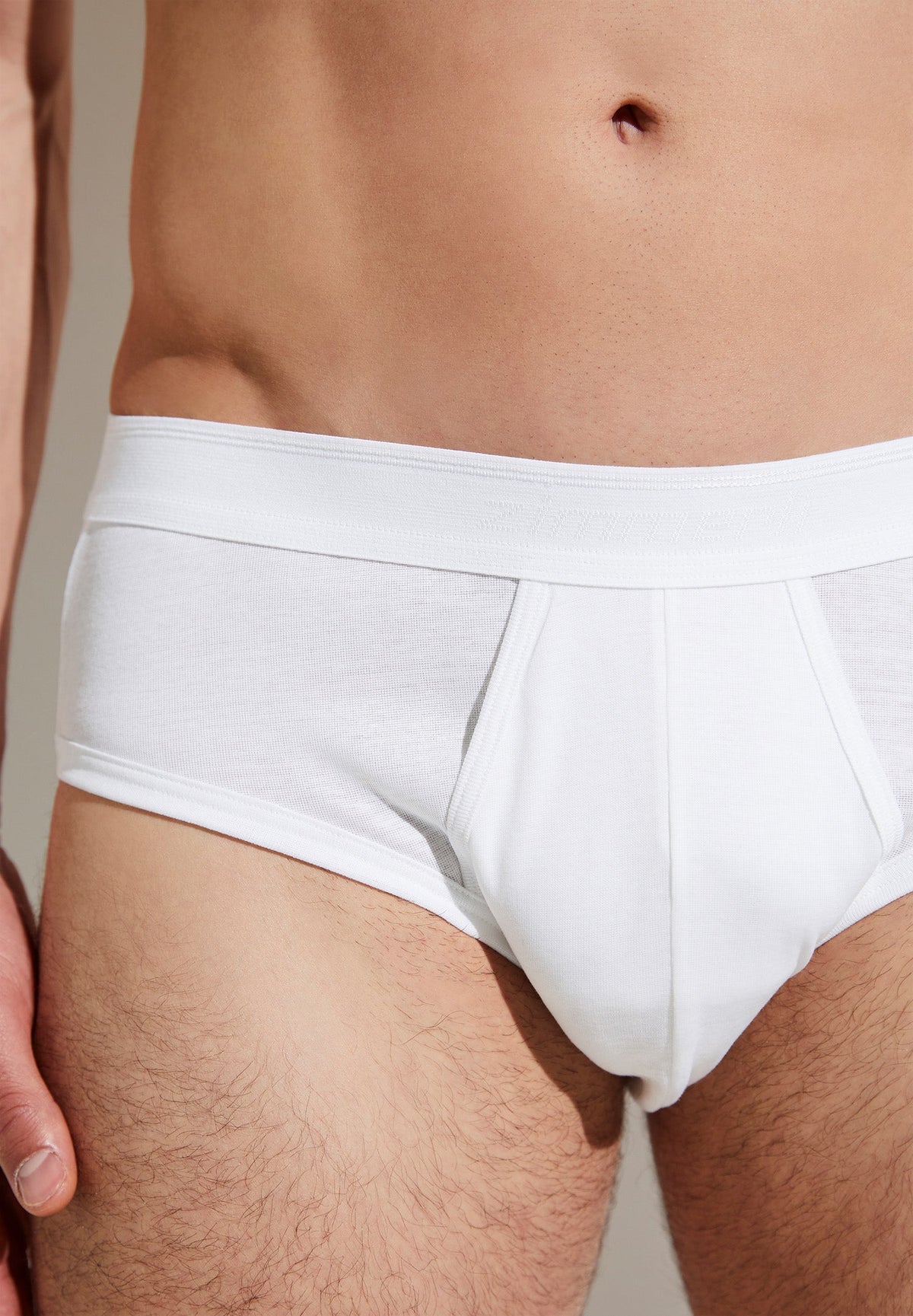 Business Class | Brief, open fly - white