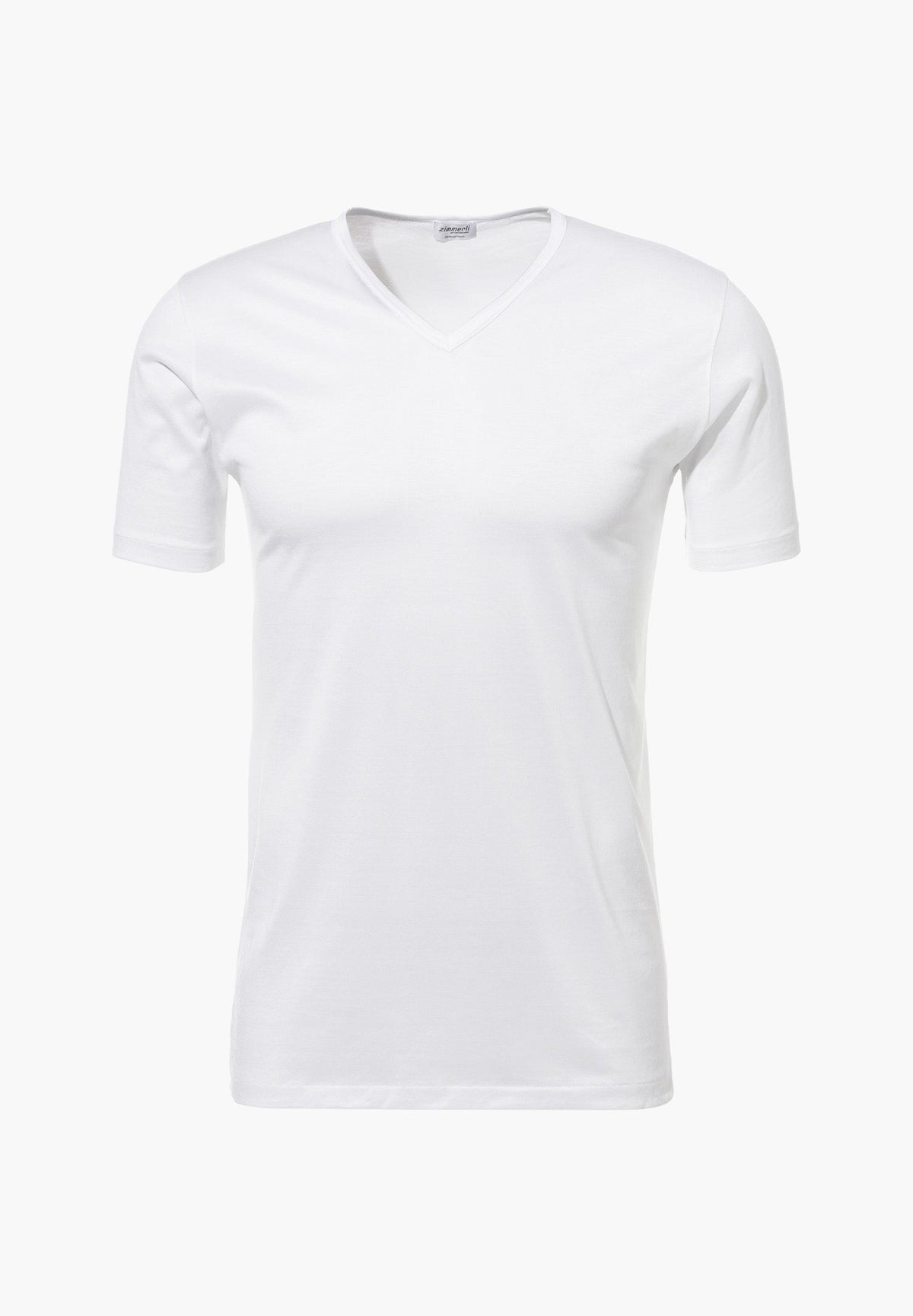 Royal Classic | T-Shirt à manches courtes col en V - white