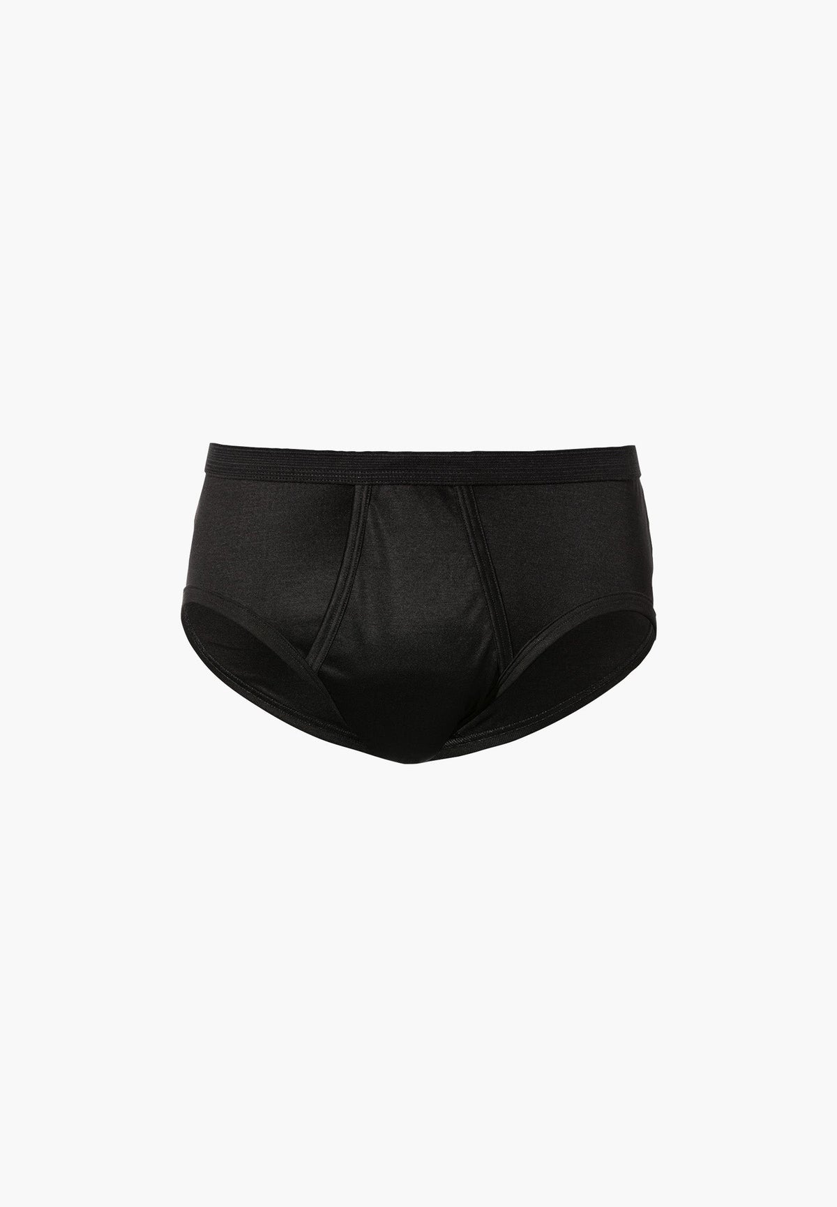 Royal Classic | Brief, open fly - black | Super fine